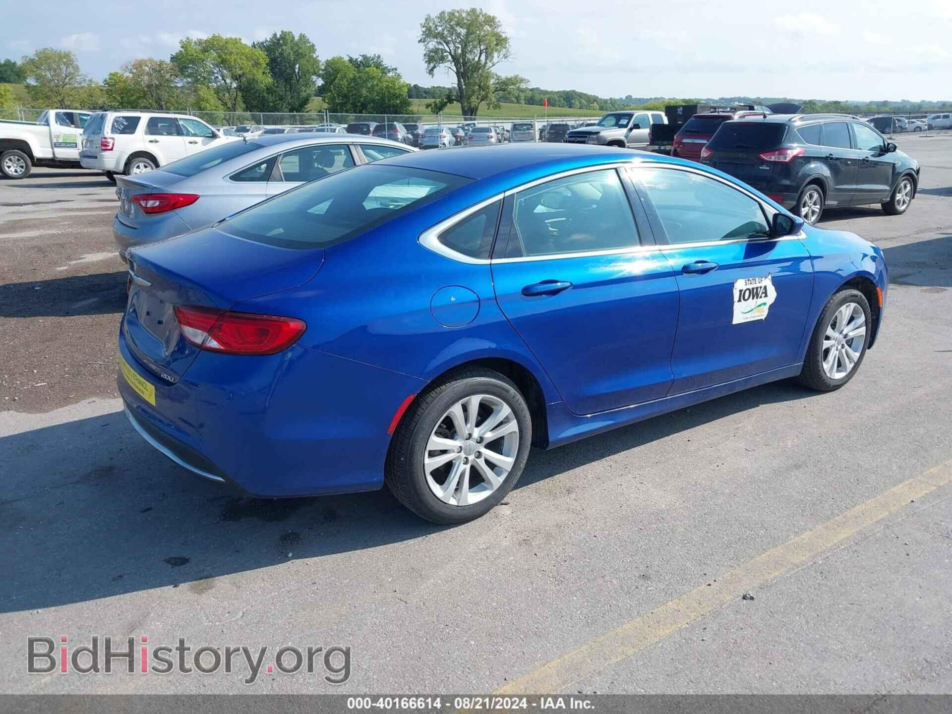 2015 CHRYSLER 200 - VIN: 1C3CCCAB0FN761049 - Фото 4
