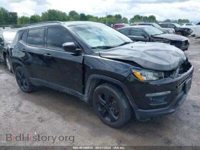 2020 Jeep COMPASS Altitude 4X4, black — VIN 3C4NJDBB3LT228199, IAAI