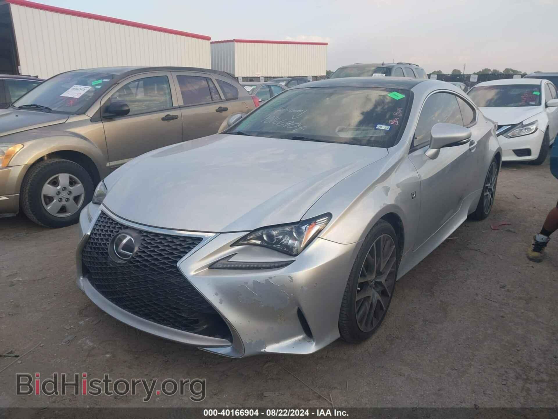 2016 LEXUS RC 200T - VIN: JTHHA5BC2G5001084 - Фото 2