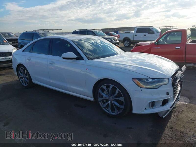 2015 Audi A6 3.0T Premium Plus (VIN WAUFGAFC0FN032369) — photo 1 of 17, IAAI, damage: left front