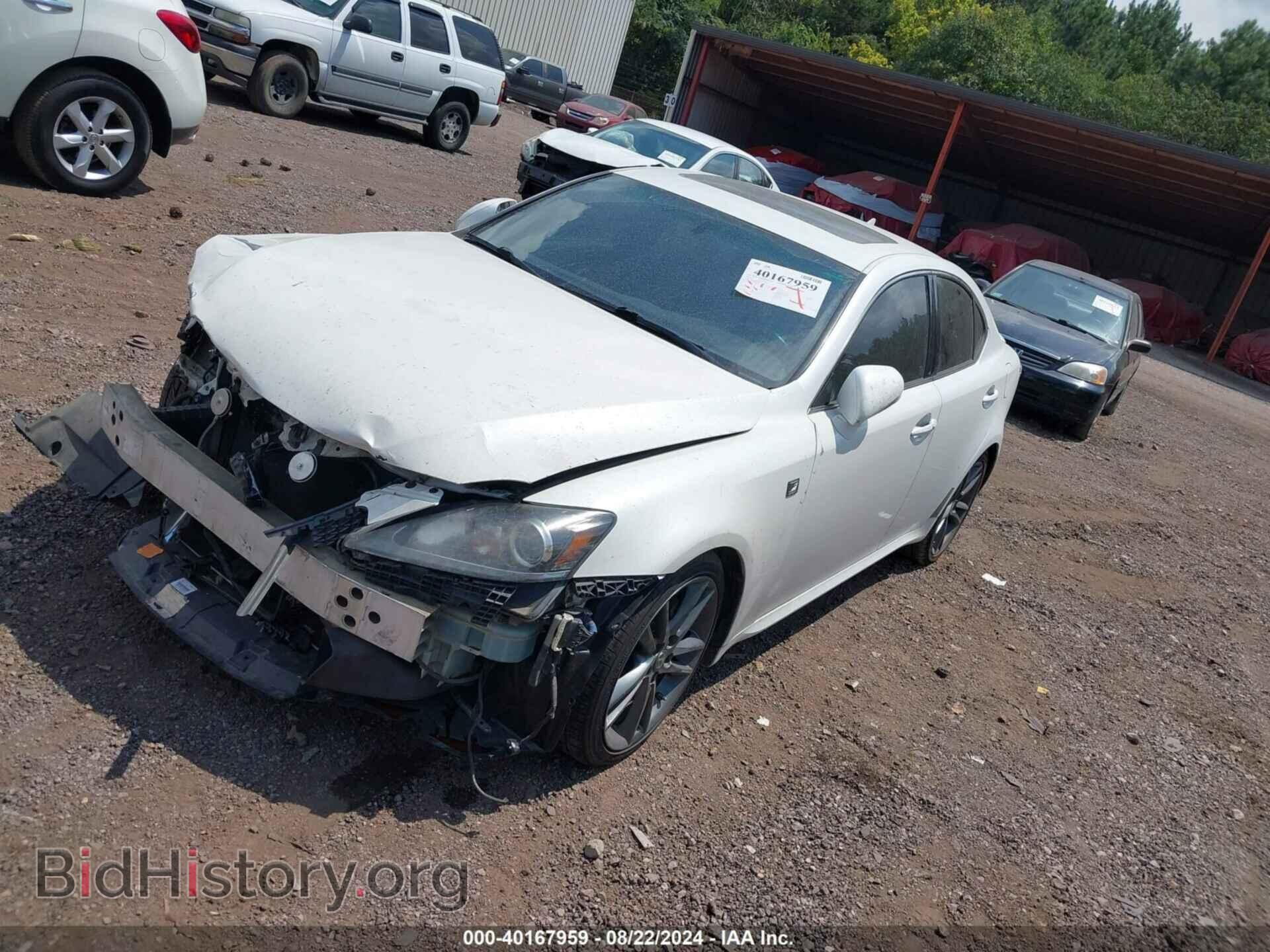 2011 LEXUS IS 250 - VIN: JTHBF5C27B5151195 - Фото 2