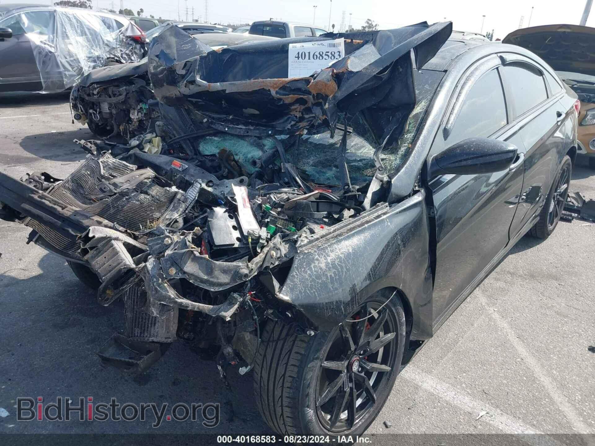 2012 HYUNDAI SONATA - VIN: 5NPEC4AB1CH464636 - Фото 2