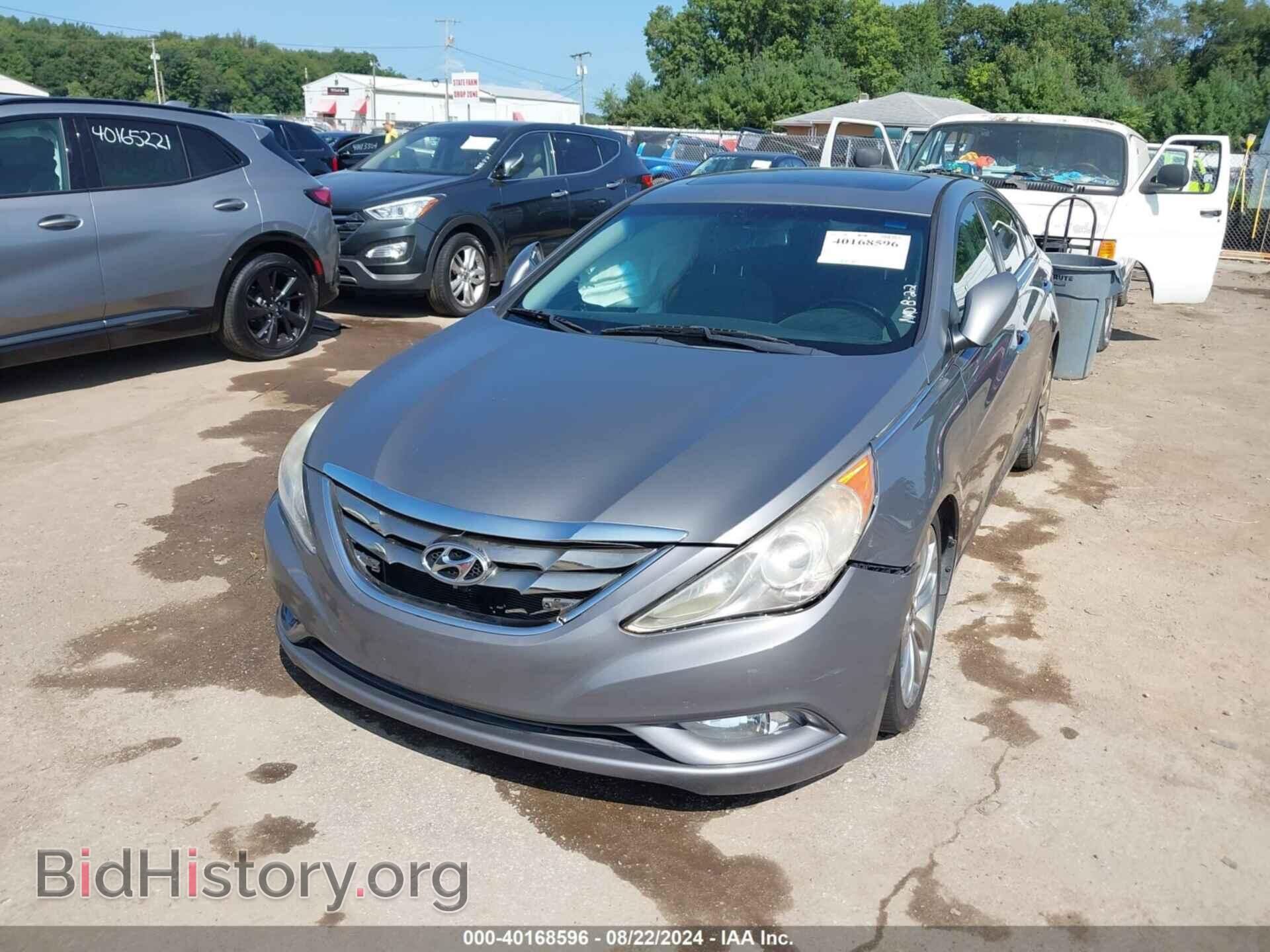 2013 HYUNDAI SONATA - VIN: 5NPEC4AC9DH608640 - Фото 2
