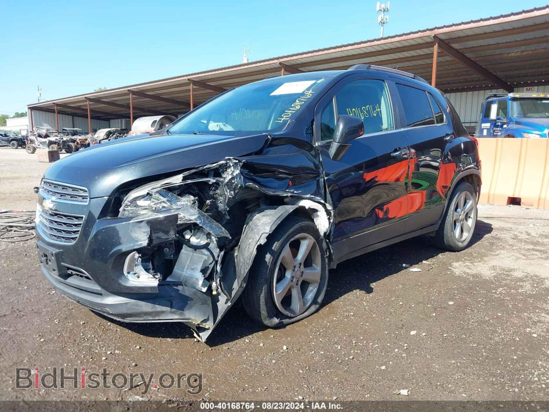 2015 CHEVROLET TRAX - VIN: 3GNCJNSB0FL247074 - Фото 2