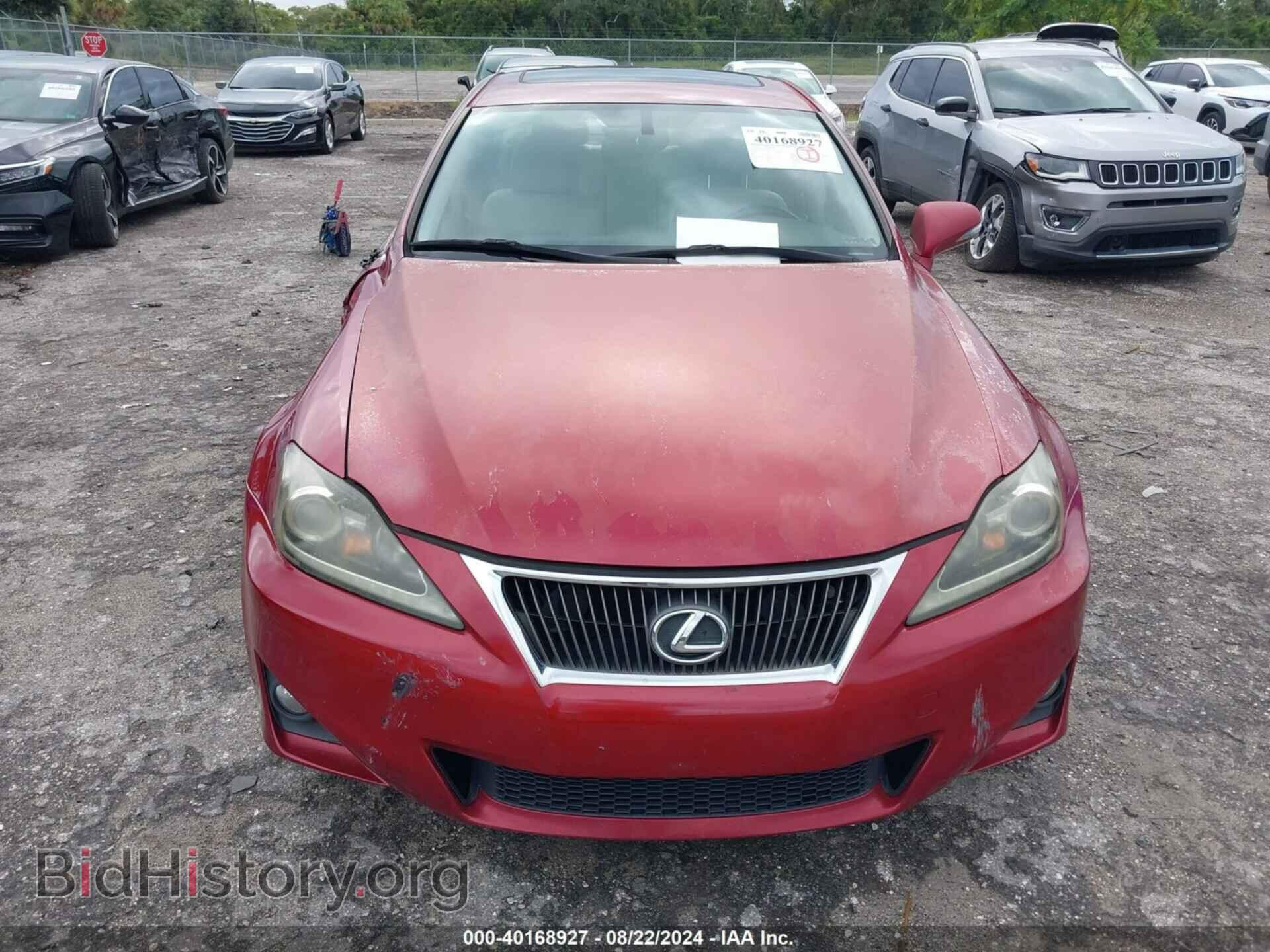2011 LEXUS IS 250 - VIN: JTHBF5C22B5154697 - Фото 12
