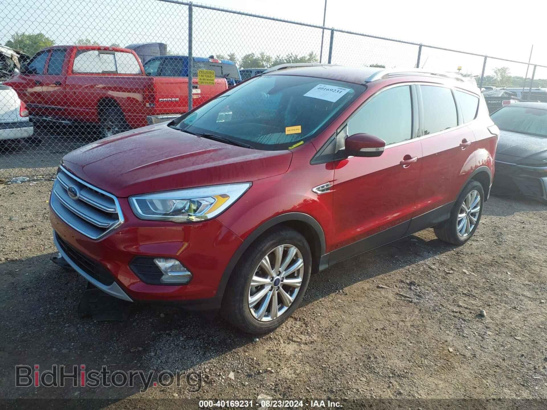 2017 FORD ESCAPE - VIN: 1FMCU9JD4HUB76895 - Фото 2