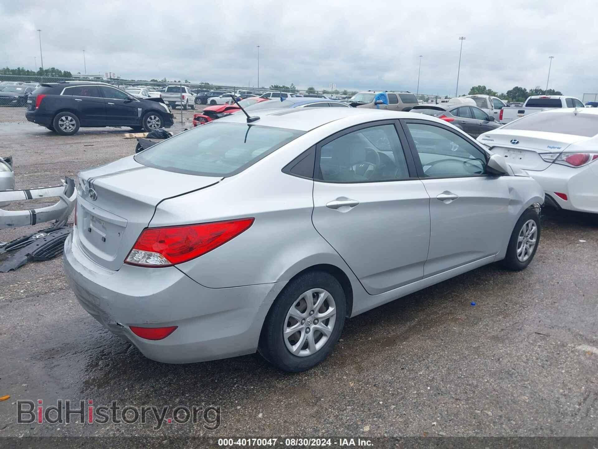 2014 HYUNDAI ACCENT - VIN: KMHCT4AE1EU670237 - Фото 4