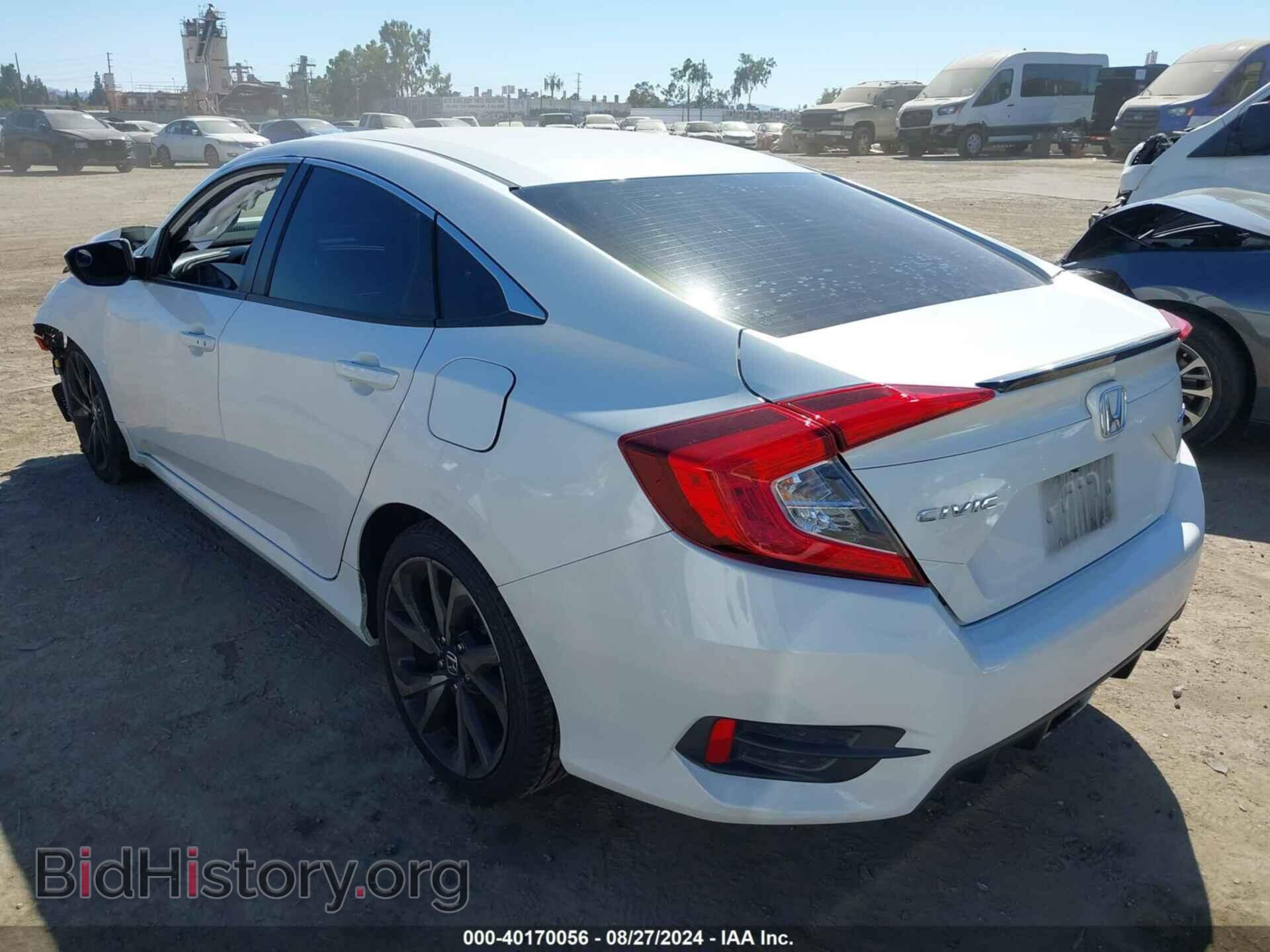 2019 HONDA CIVIC - VIN: 2HGFC2F82KH527578 - Фото 3