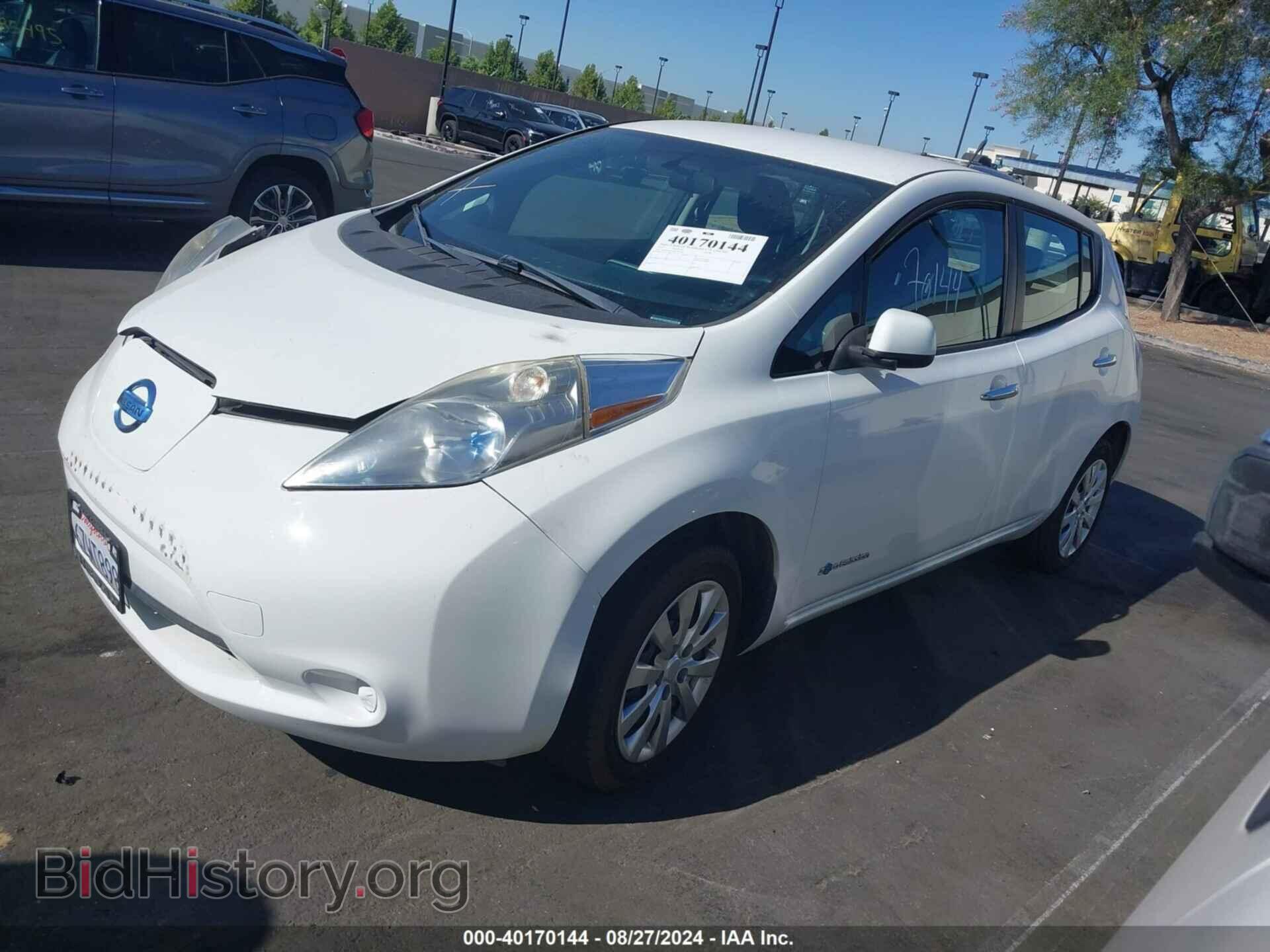 2013 NISSAN LEAF - VIN: 1N4AZ0CPXDC405733 - Фото 2