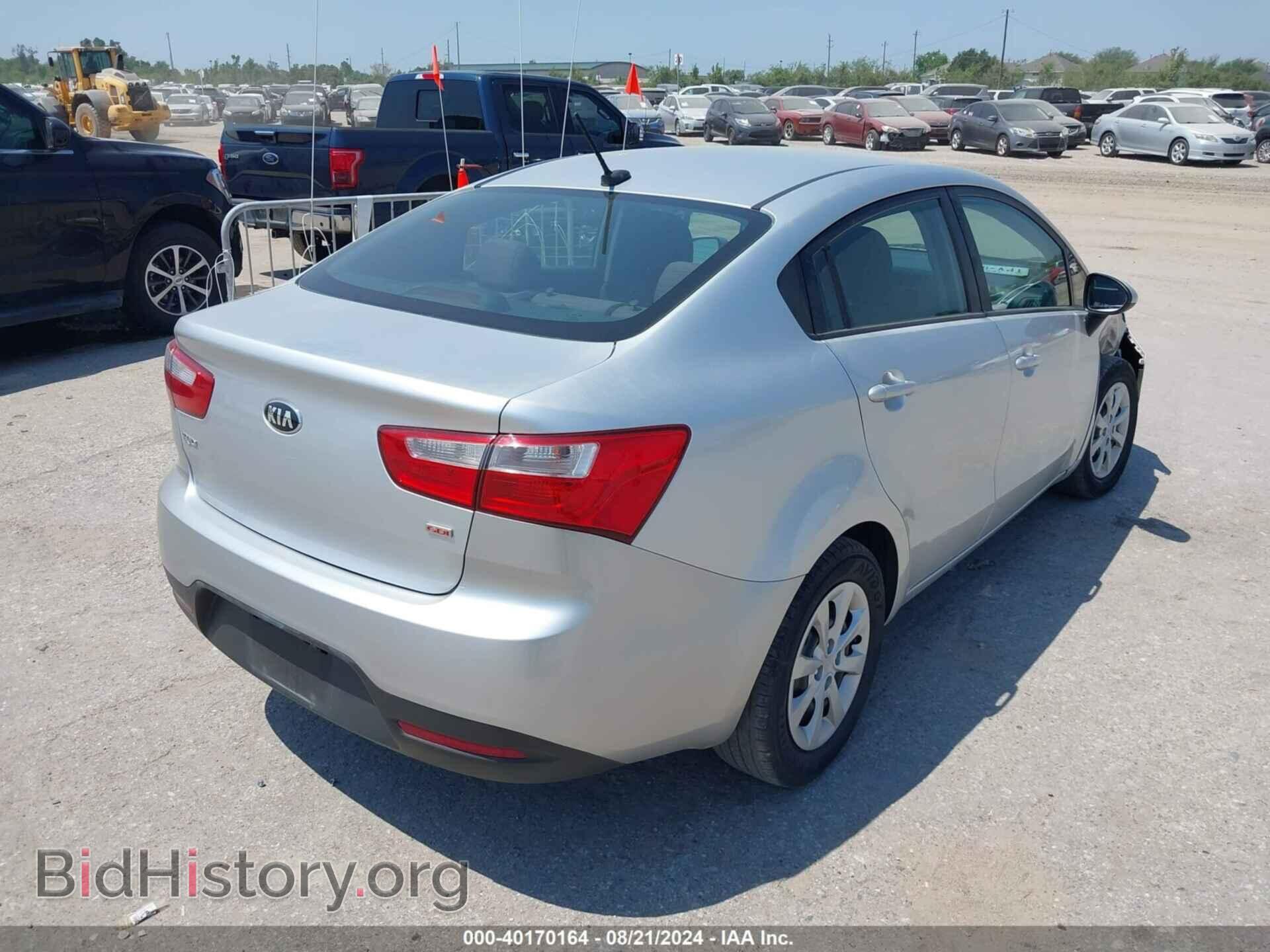 2015 KIA RIO - VIN: KNADM4A31F6460017 - Фото 4