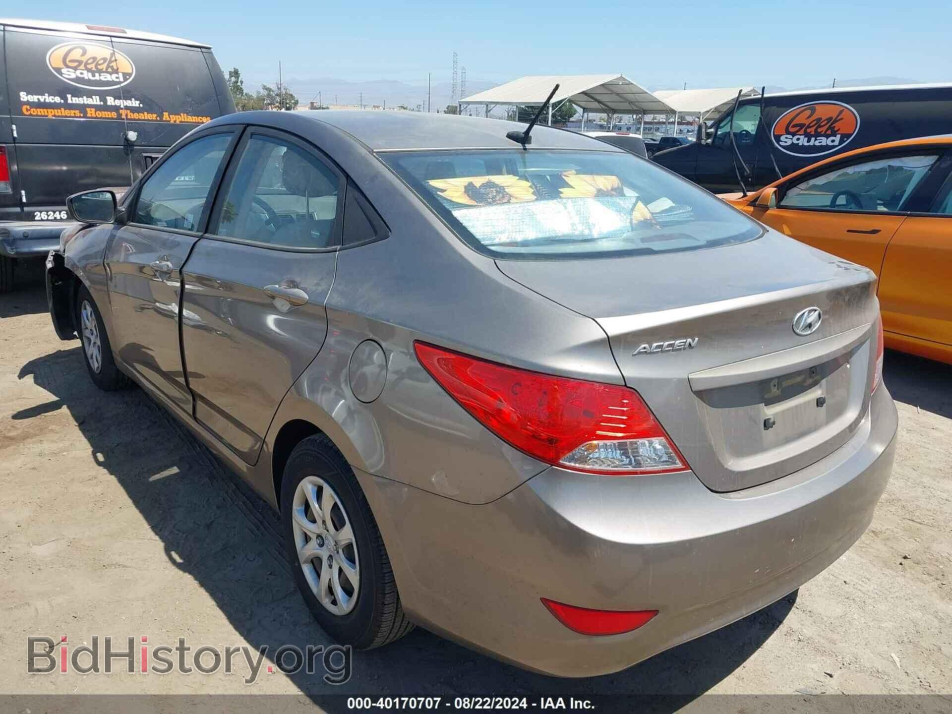 2013 HYUNDAI ACCENT - VIN: KMHCT4AE3DU347046 - Фото 3