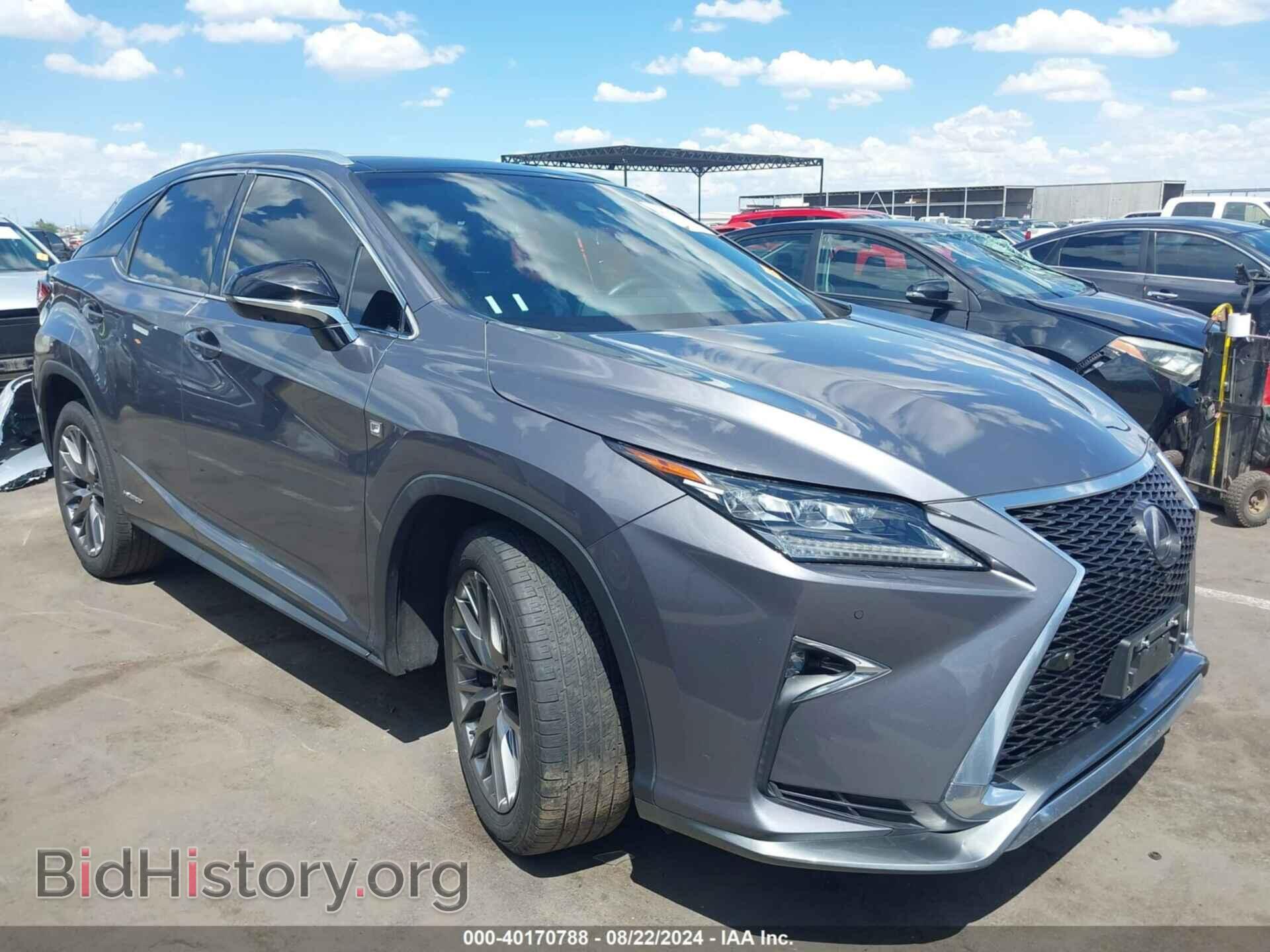 2019 LEXUS RX 450H - VIN: 2T2BGMCA8KC033641 - Photo 1