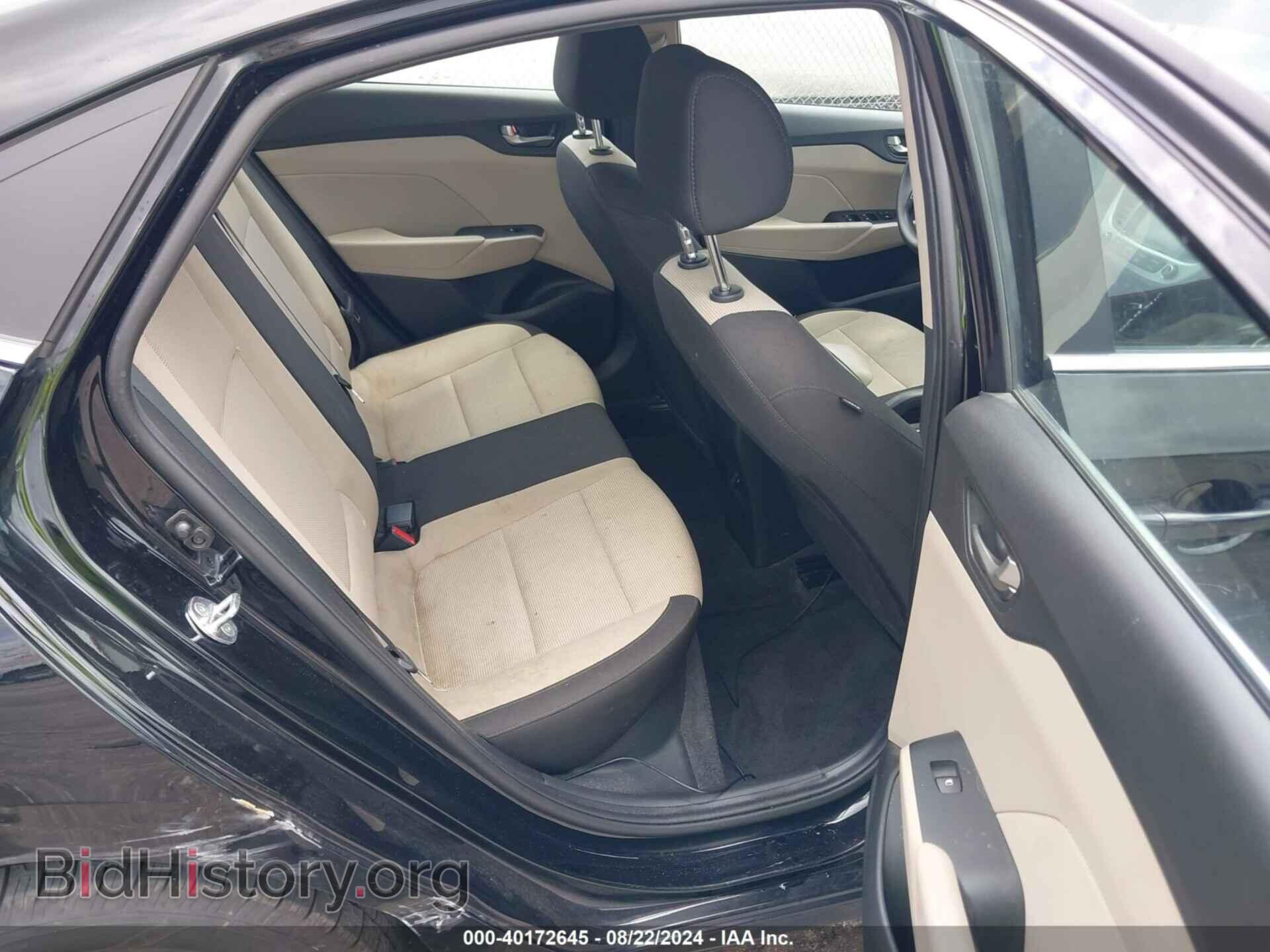 2022 HYUNDAI ACCENT - VIN: 3KPC24A60NE180418 - Фото 8