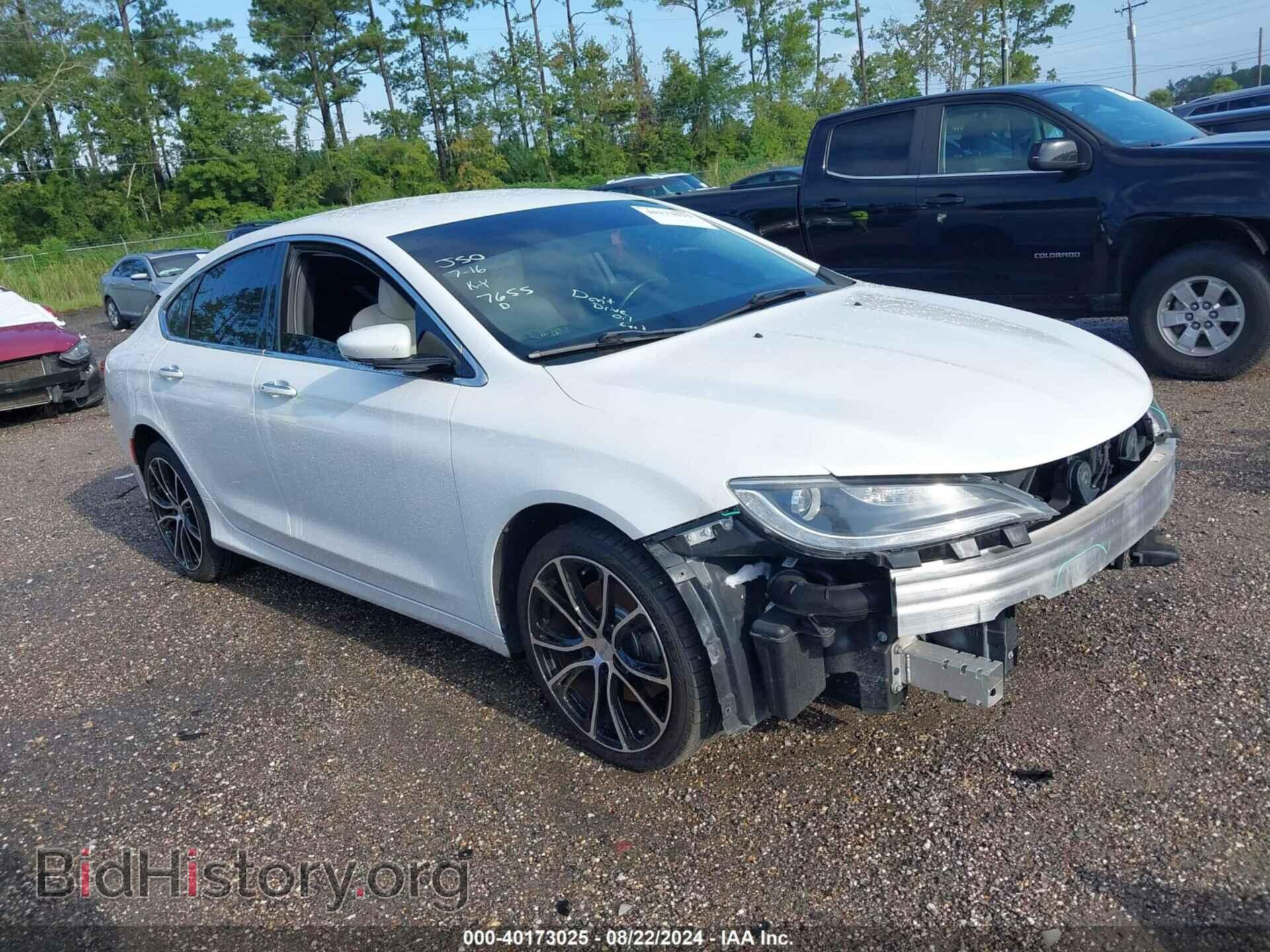 Фотография 1C3CCCCB2FN667655 - CHRYSLER 200 2015