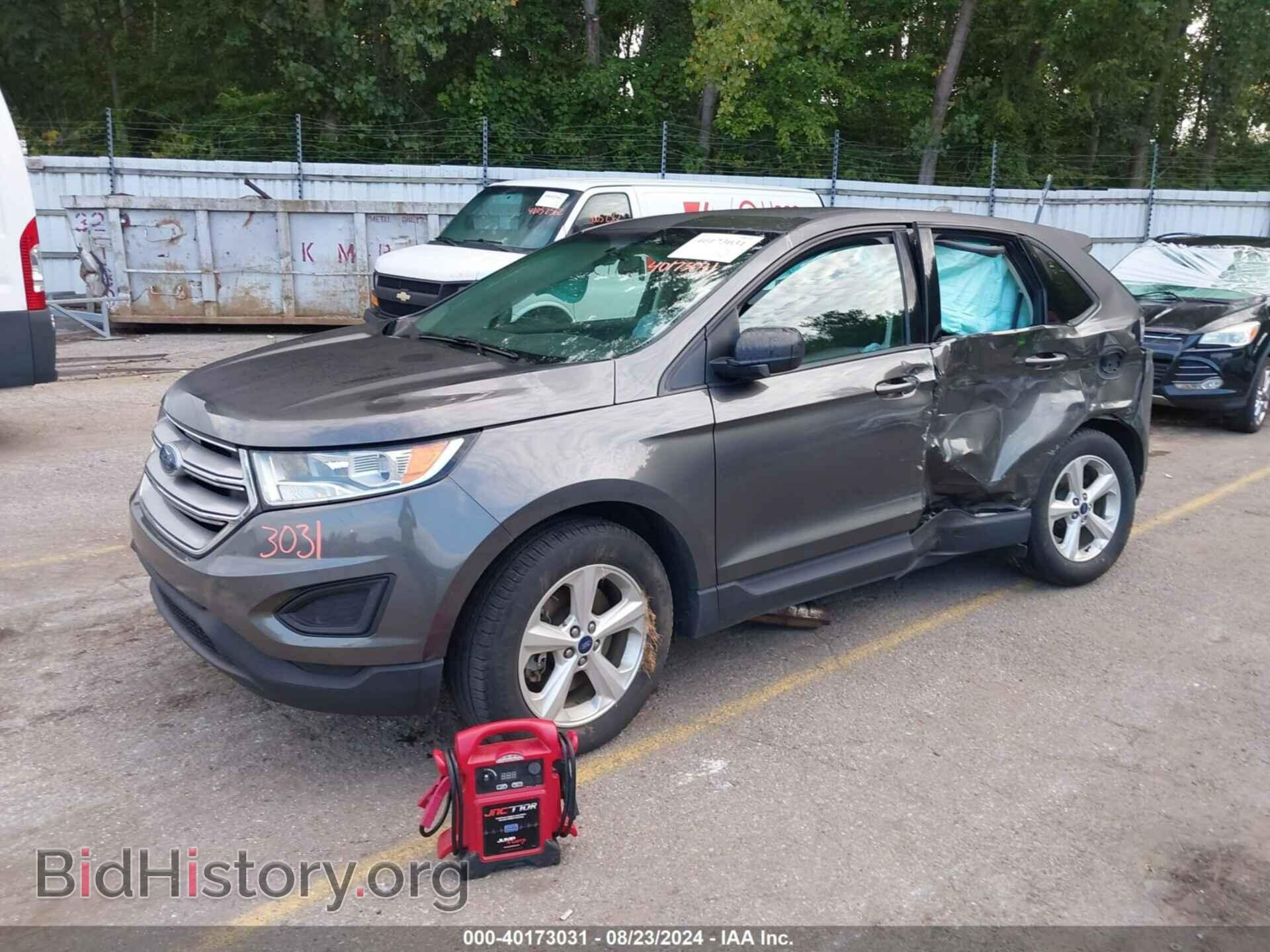 2017 FORD EDGE - VIN: 2FMPK4G97HBB45871 - Фото 2