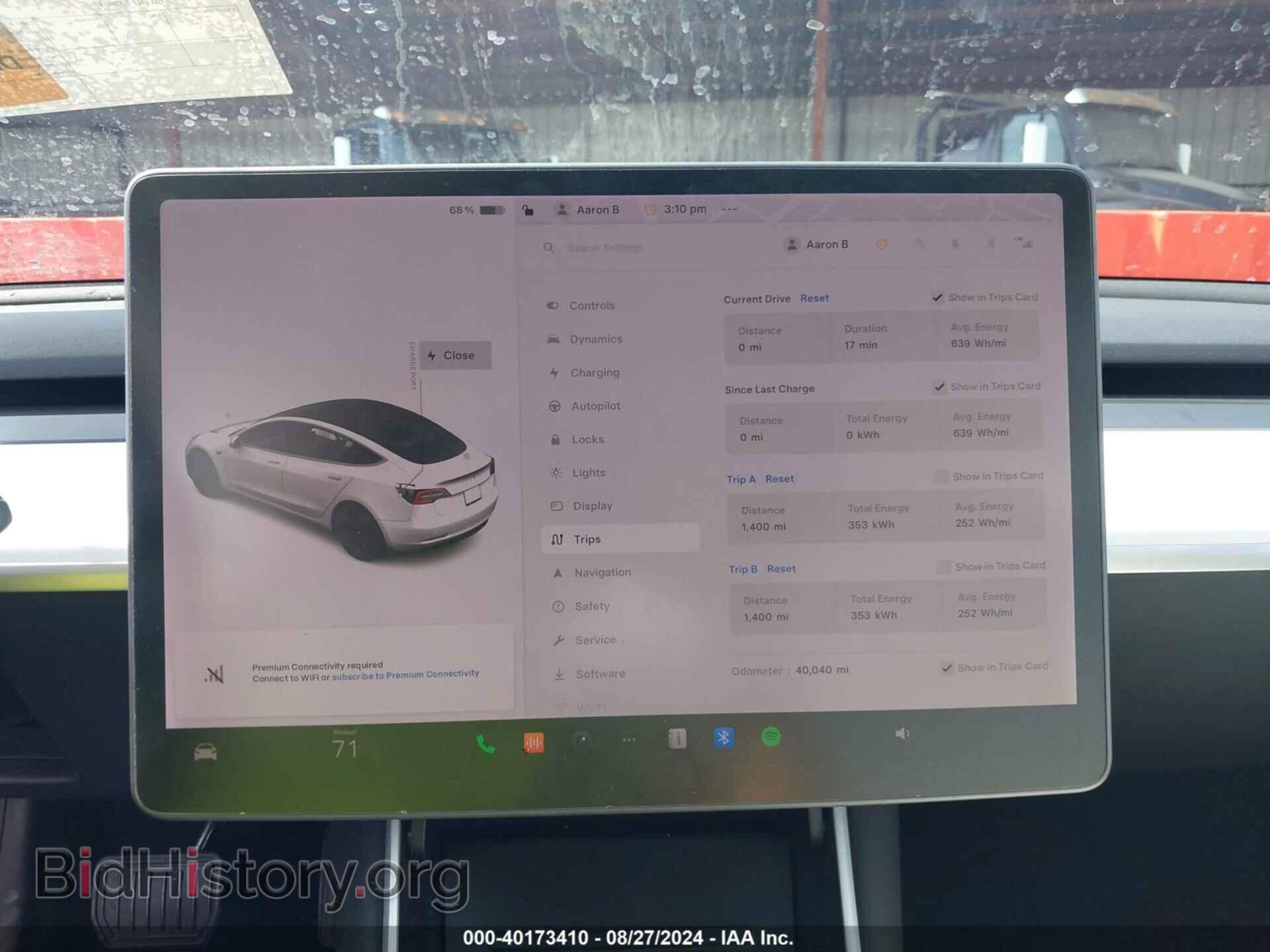2019 TESLA MODEL 3 - VIN: 5YJ3E1EA7KF407601 - Фото 19