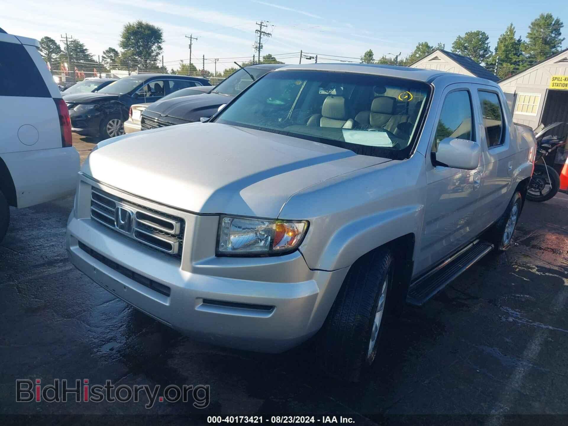 2006 HONDA RIDGELINE - VIN: 2HJYK16596H540176 - Фото 2