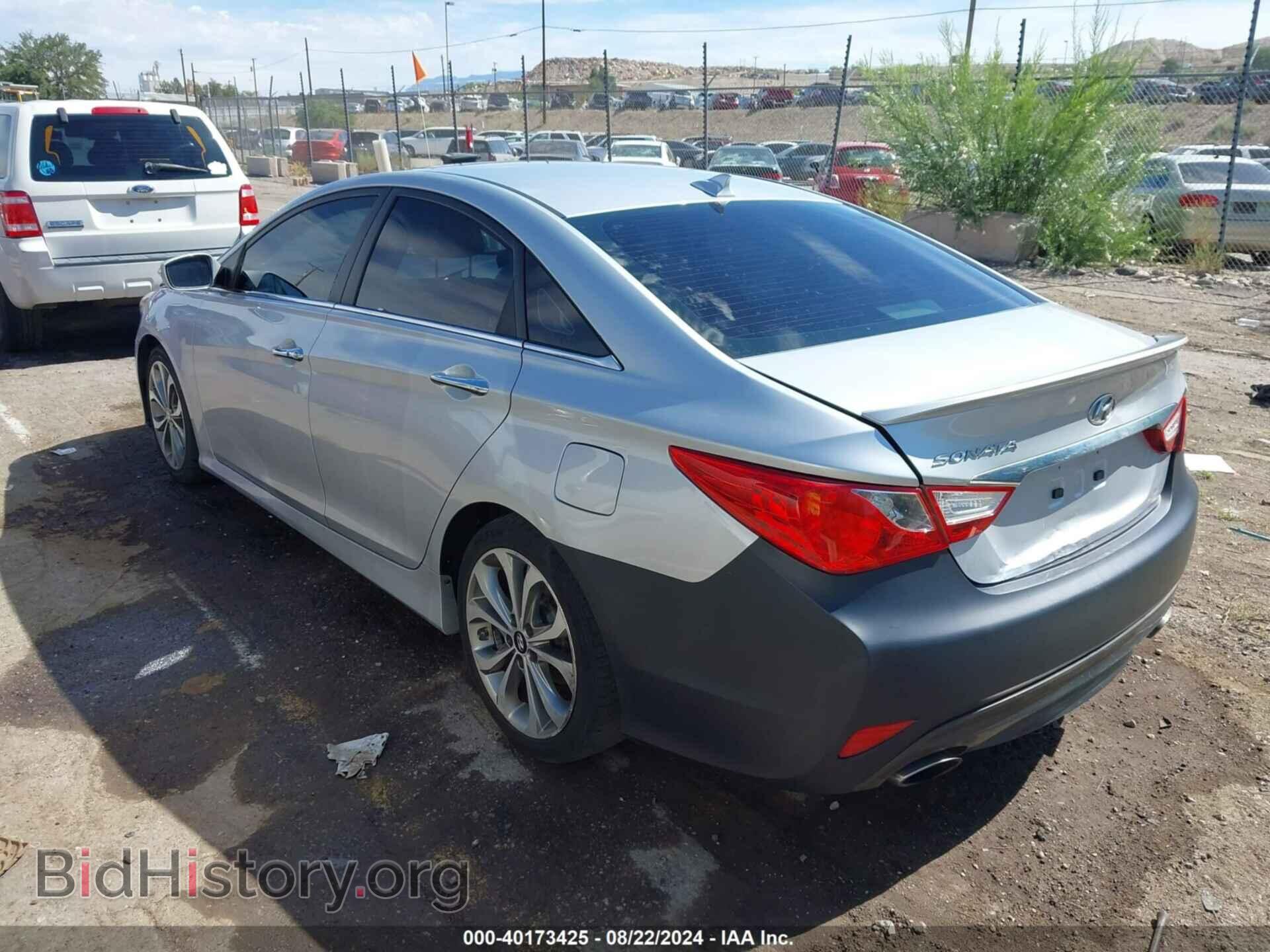 2014 HYUNDAI SONATA - VIN: 5NPEC4AC8EH846576 - Фото 3