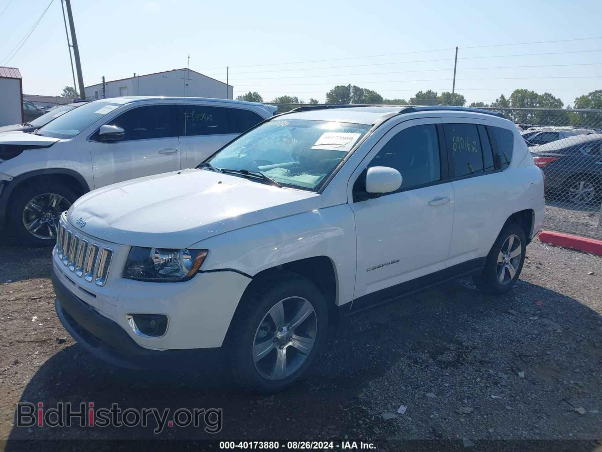 2017 JEEP COMPASS - VIN: 1C4NJCEB0HD199358 - Фото 2