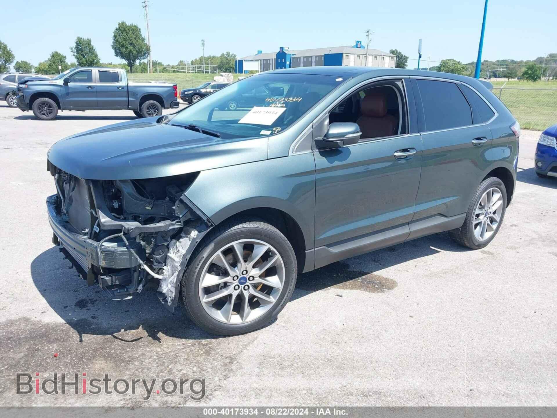 2015 FORD EDGE - VIN: 2FMTK4K90FBB49781 - Photo 2