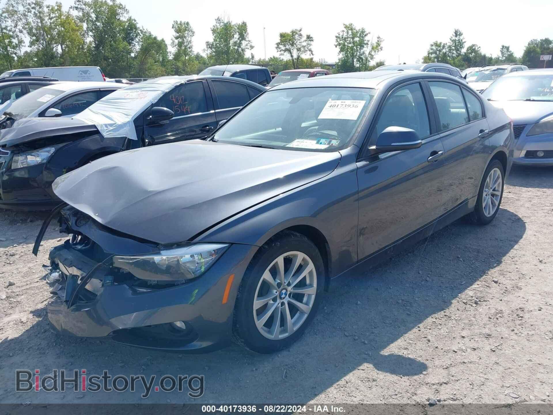 2016 BMW 320I - VIN: WBA8E5G59GNU20224 - Фото 2