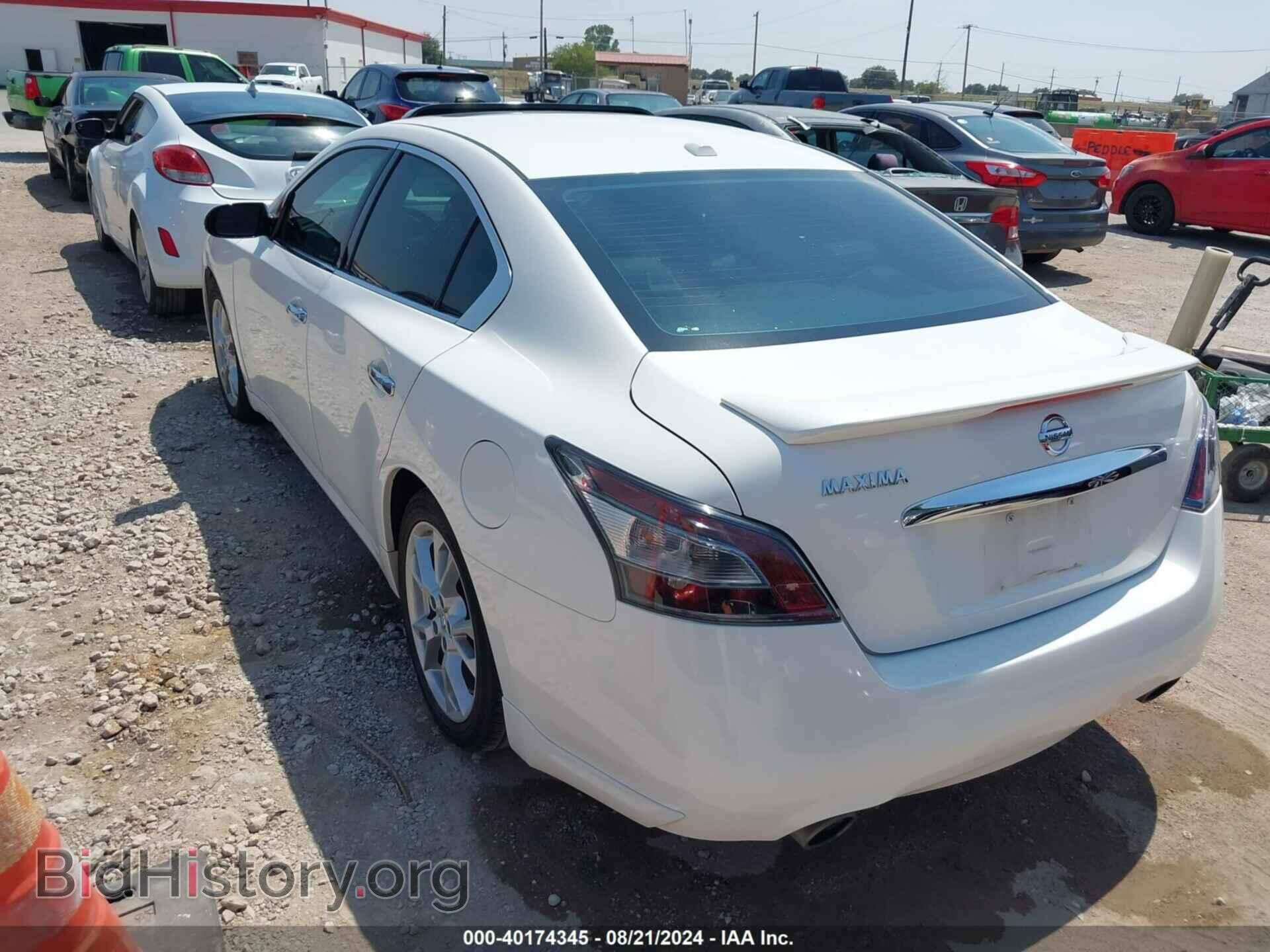 2012 NISSAN MAXIMA - VIN: 1N4AA5AP9CC868355 - Фото 3