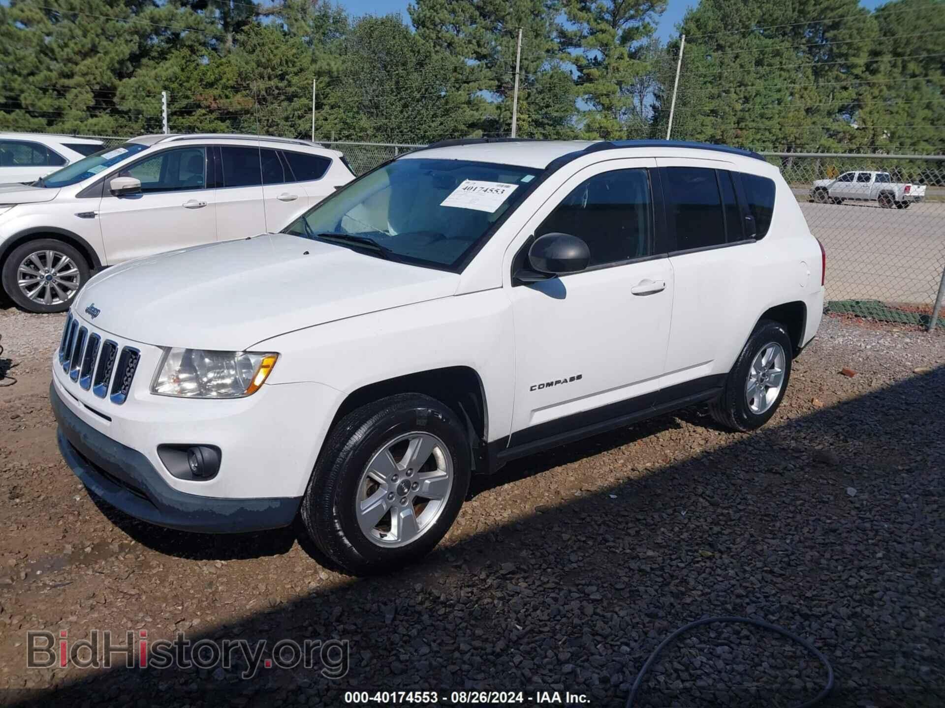 2013 JEEP COMPASS - VIN: 1C4NJCBA3DD272843 - Фото 2