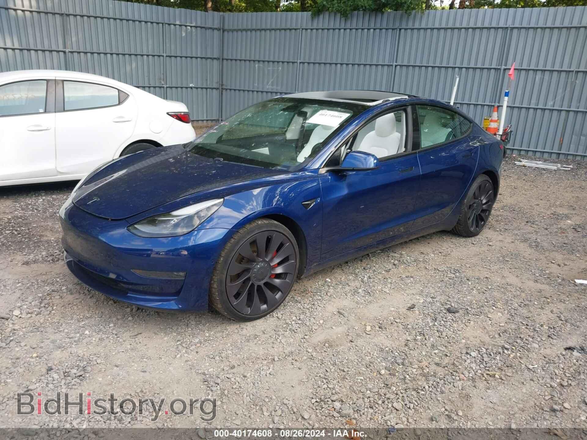 2021 TESLA MODEL 3 - VIN: 5YJ3E1EC4MF914637 - Фото 2