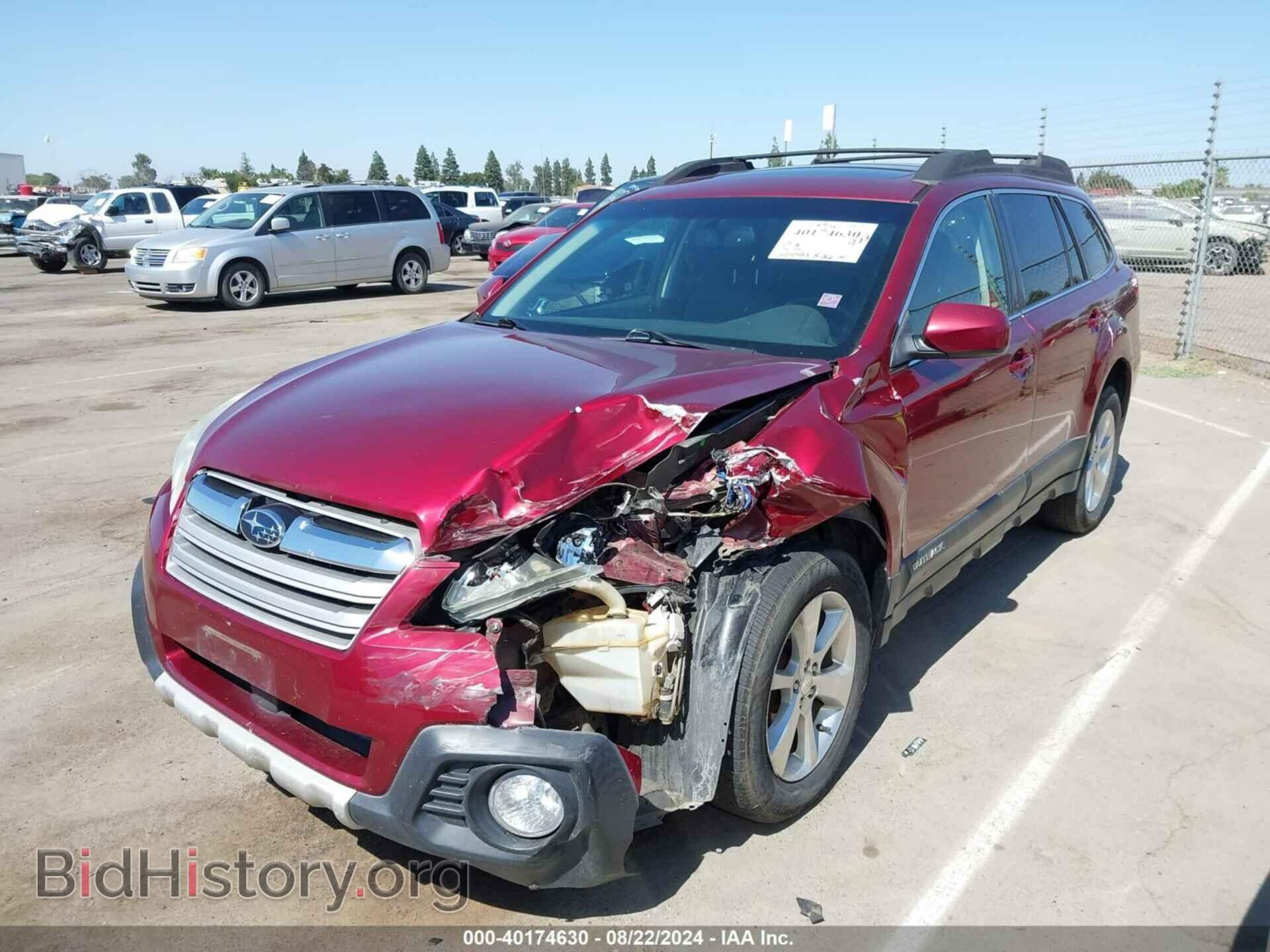 2014 SUBARU OUTBACK - VIN: 4S4BRBLC2E3298973 - Фото 2