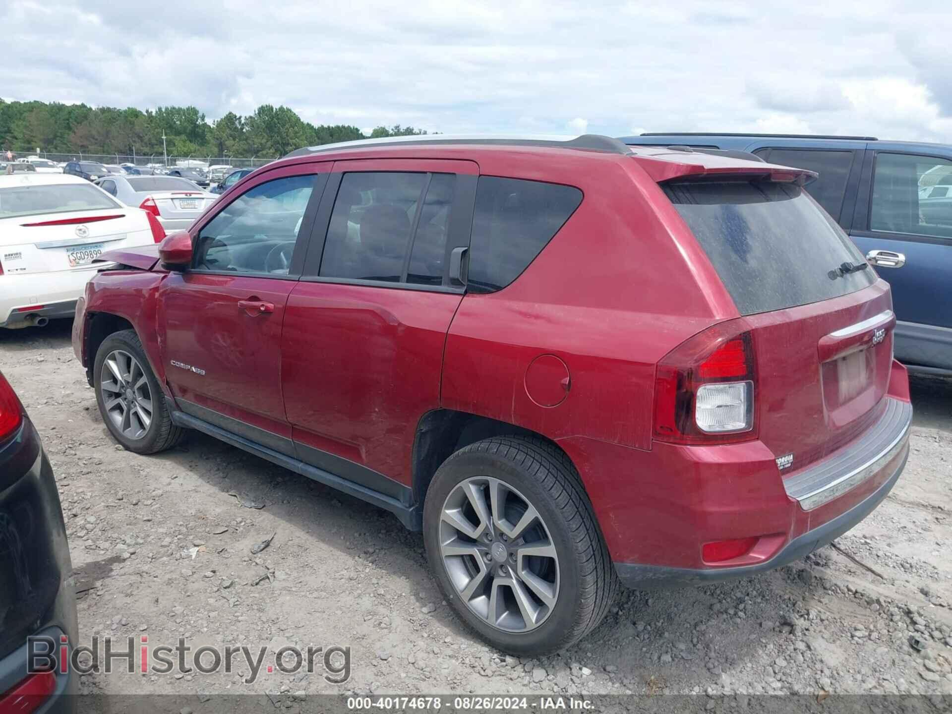 2016 JEEP COMPASS - VIN: 1C4NJCEA4GD583343 - Фото 3