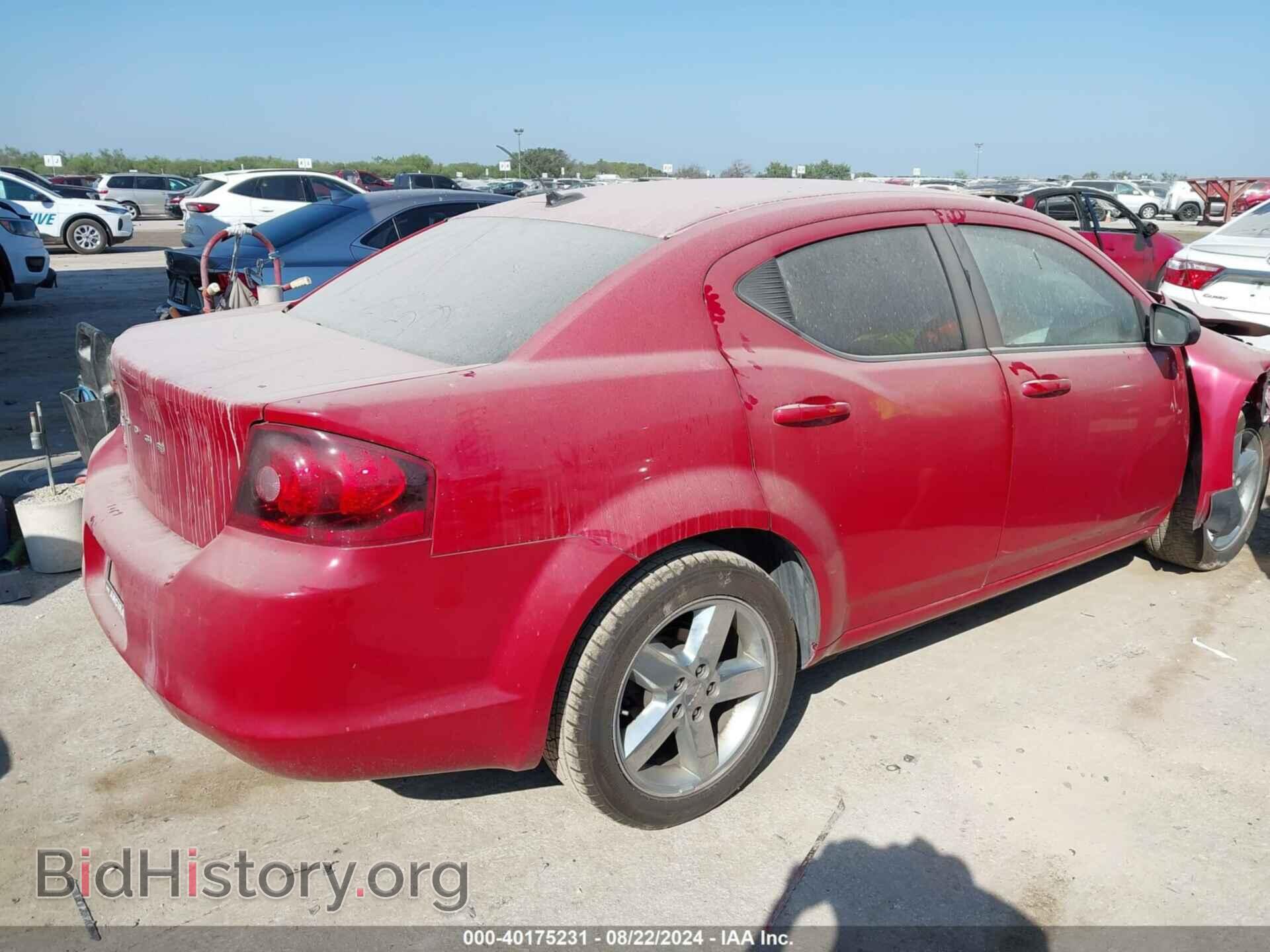 2013 DODGE AVENGER - VIN: 1C3CDZAB9DN629033 - Фото 4