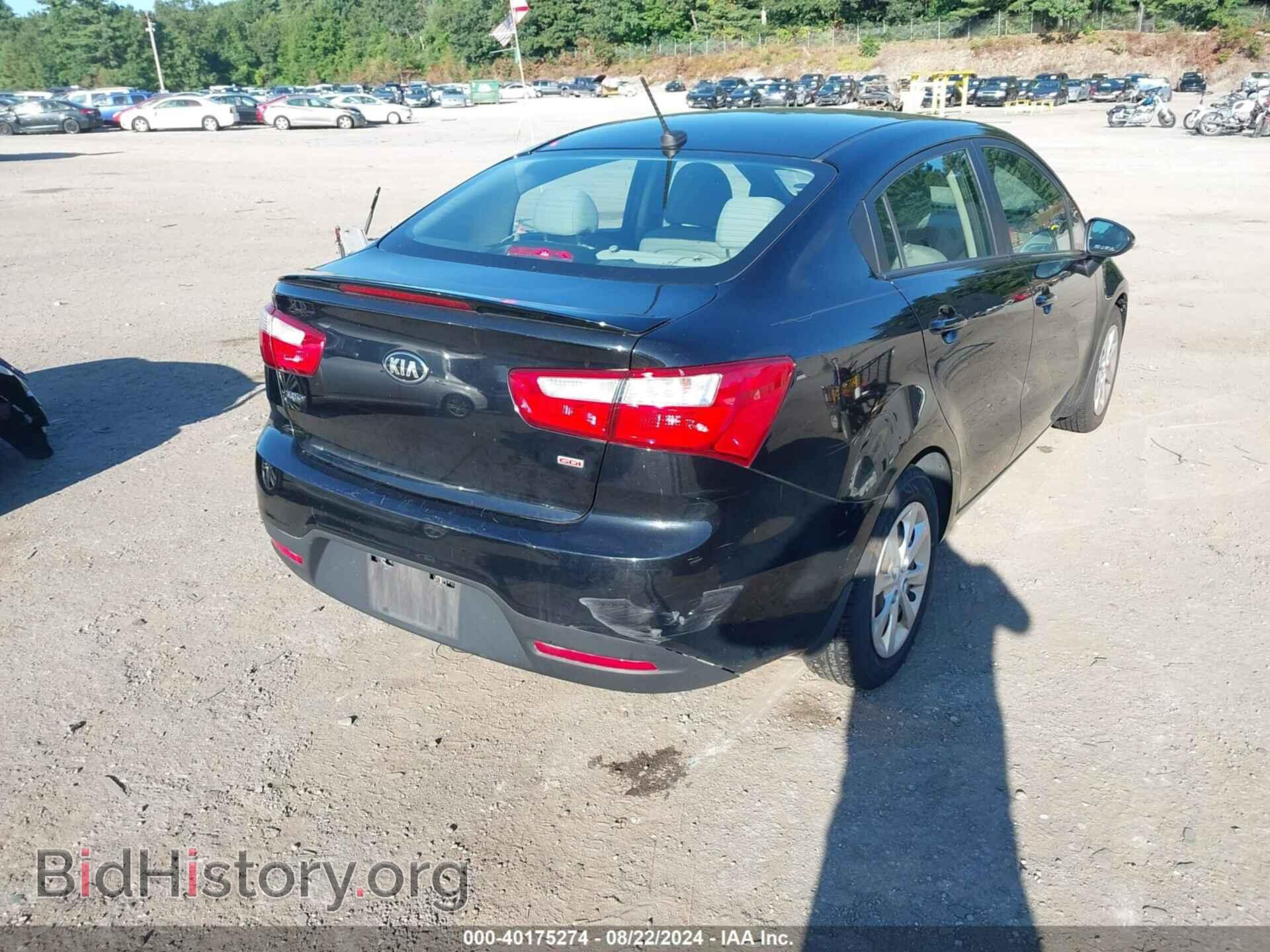 2015 KIA RIO - VIN: KNADM4A31F6520880 - Фото 4