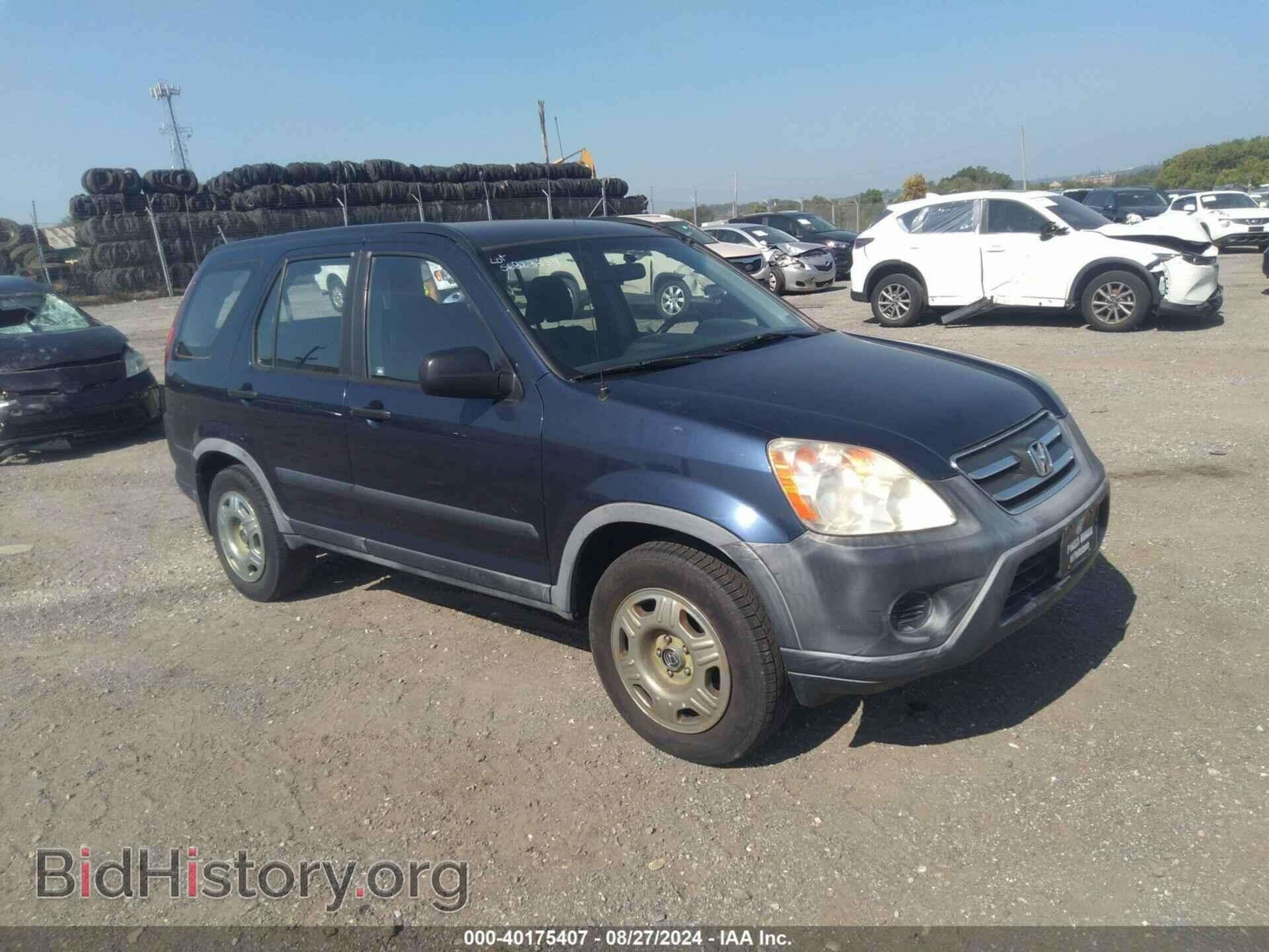 Фотография JHLRD78576C043393 - HONDA CR-V 2006