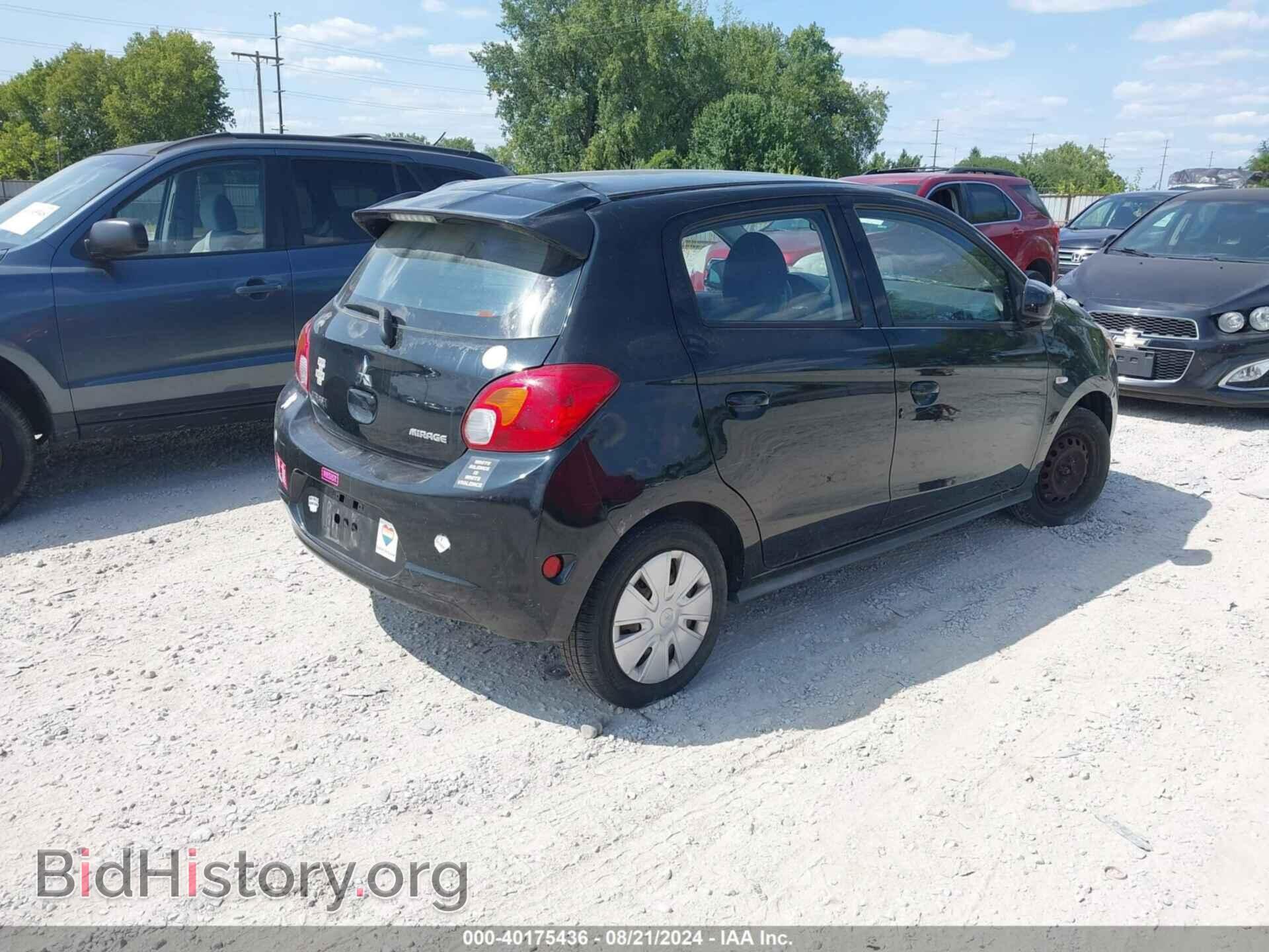 2014 MITSUBISHI MIRAGE - VIN: ML32A3HJ7EH011836 - Фото 4
