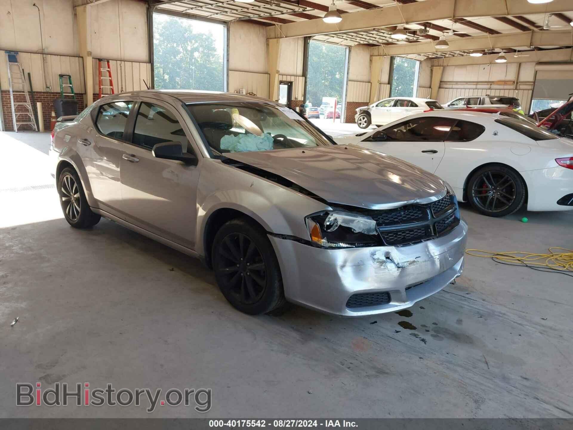 Фотография 1C3CDZAB7EN183093 - DODGE AVENGER 2014