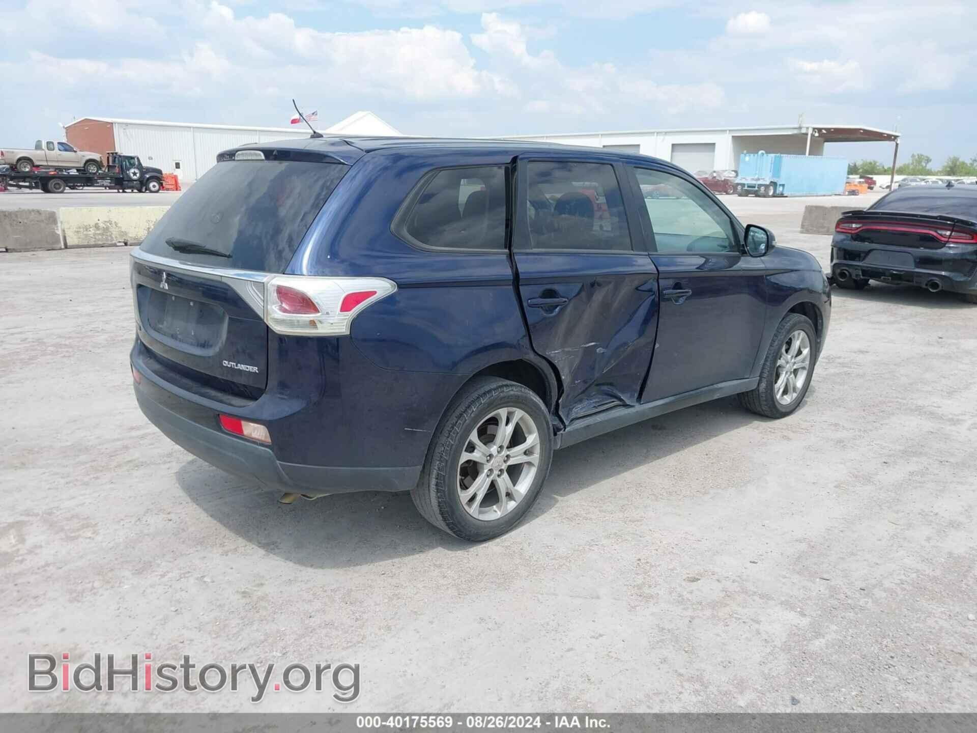 2014 MITSUBISHI OUTLANDER - VIN: JA4AD3A36EZ014887 - Фото 4