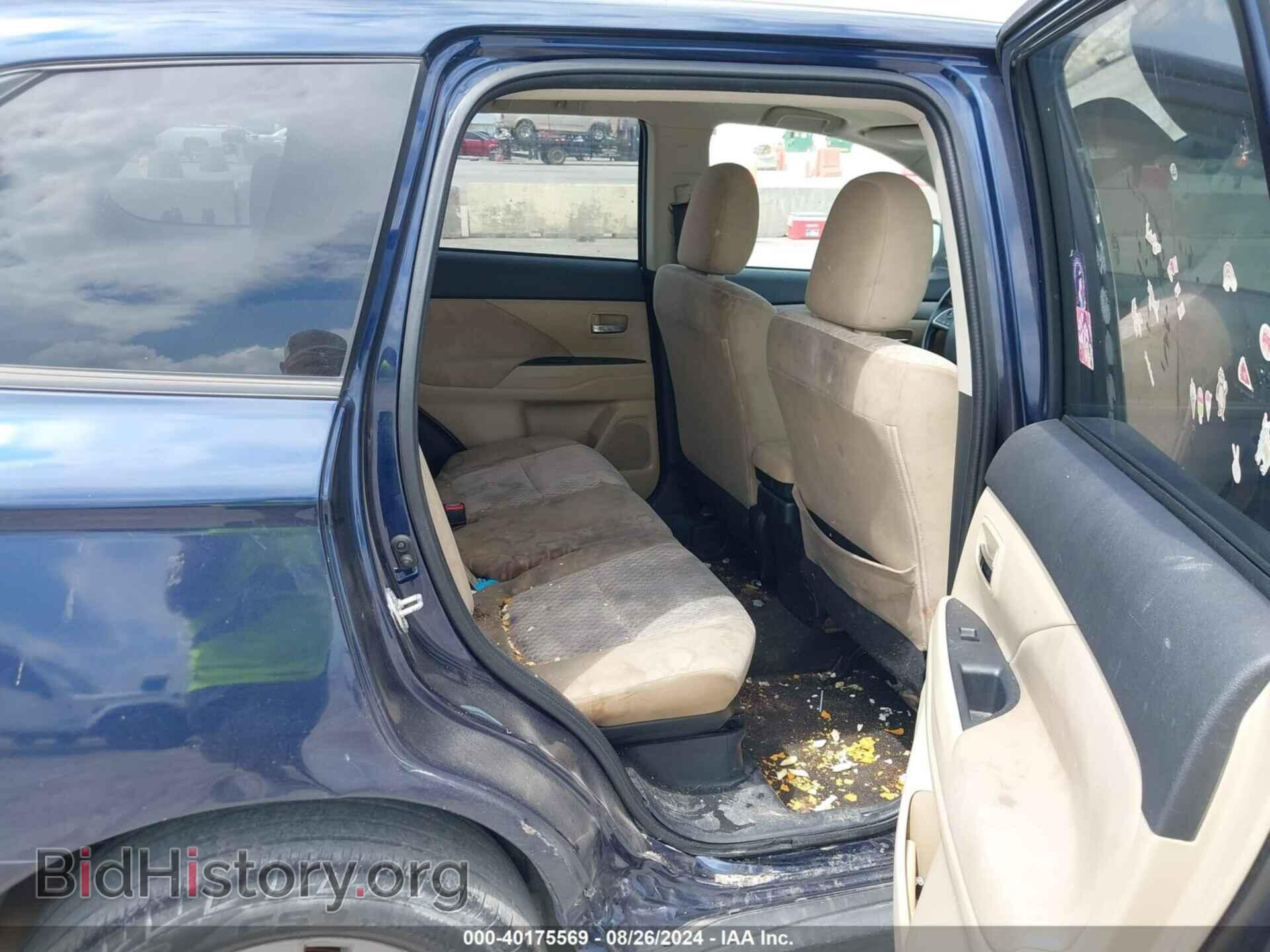 2014 MITSUBISHI OUTLANDER - VIN: JA4AD3A36EZ014887 - Фото 8