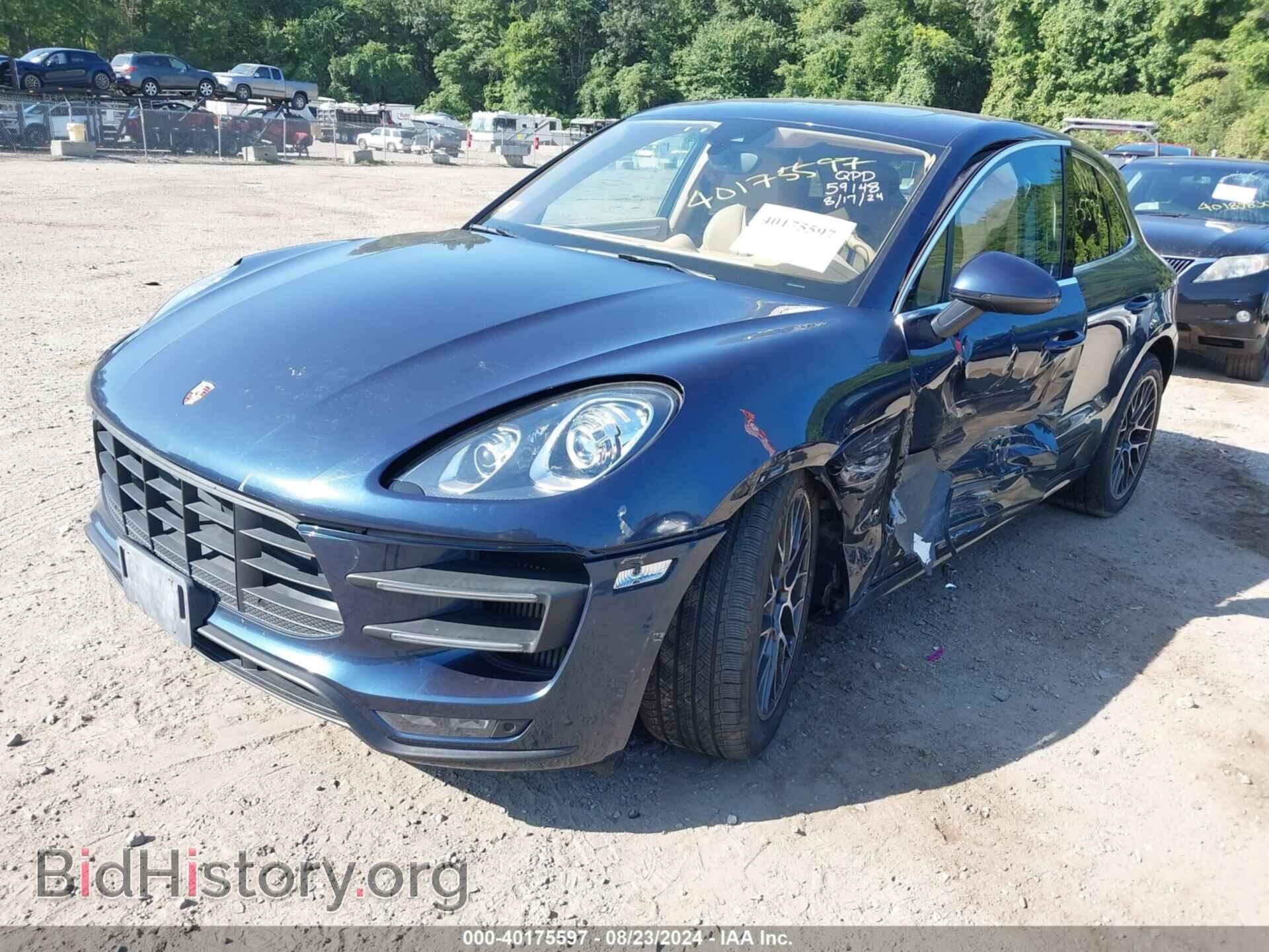 2015 PORSCHE MACAN - VIN: WP1AF2A55FLB91428 - Фото 2
