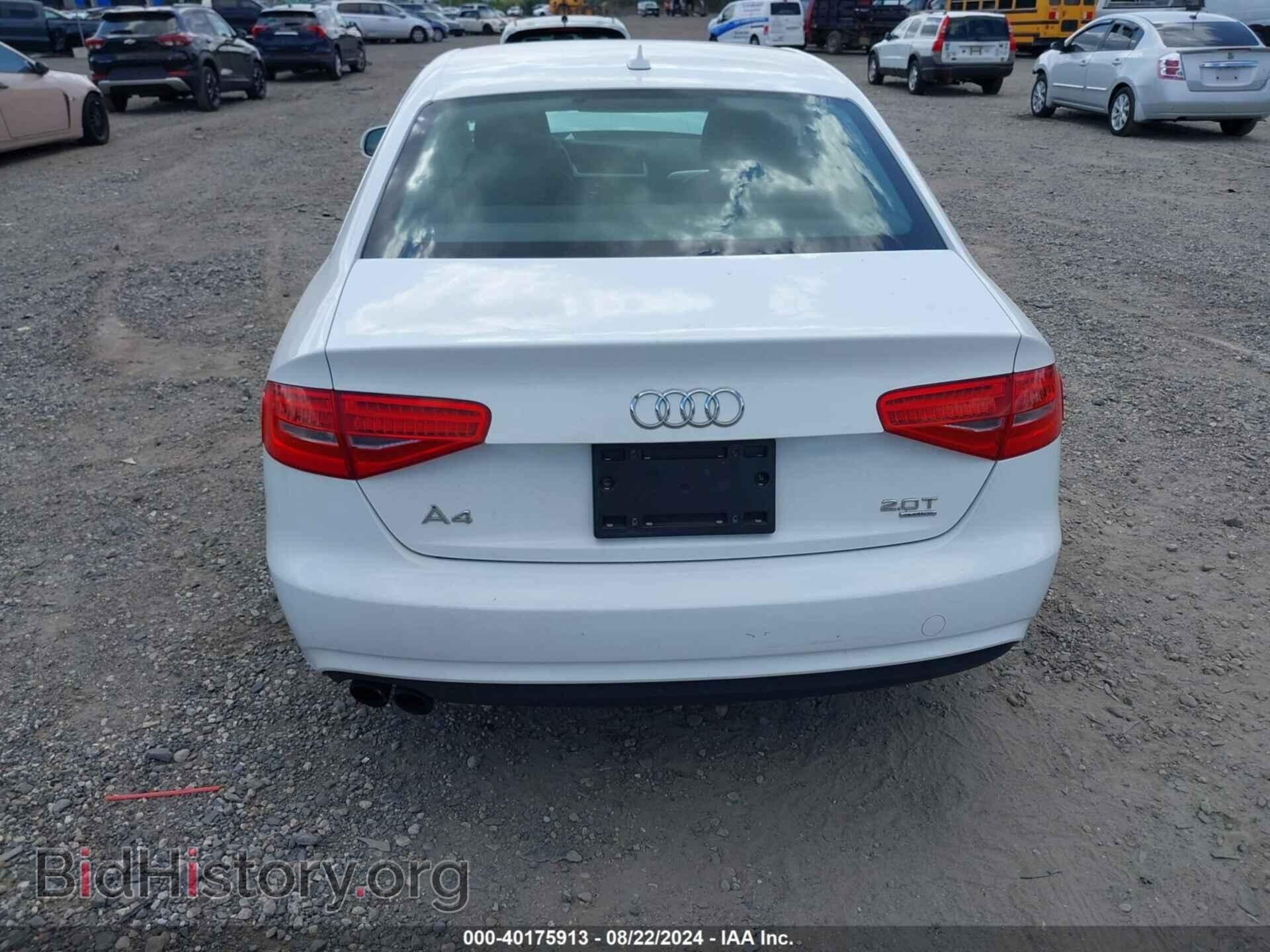 2013 AUDI A4 - VIN: WAUFFAFL3DA165098 - Фото 16