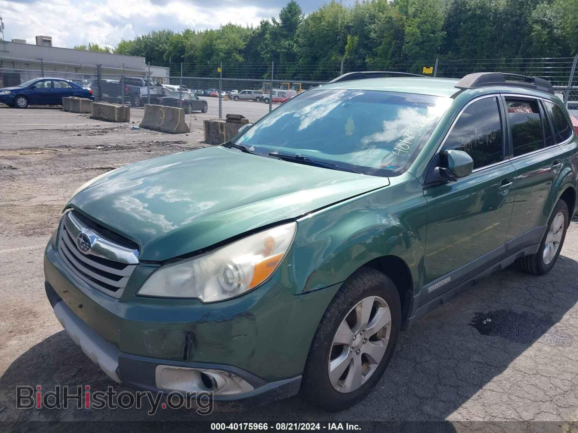 2011 SUBARU OUTBACK - VIN: 4S4BRBJC2B3343375 - Фото 2