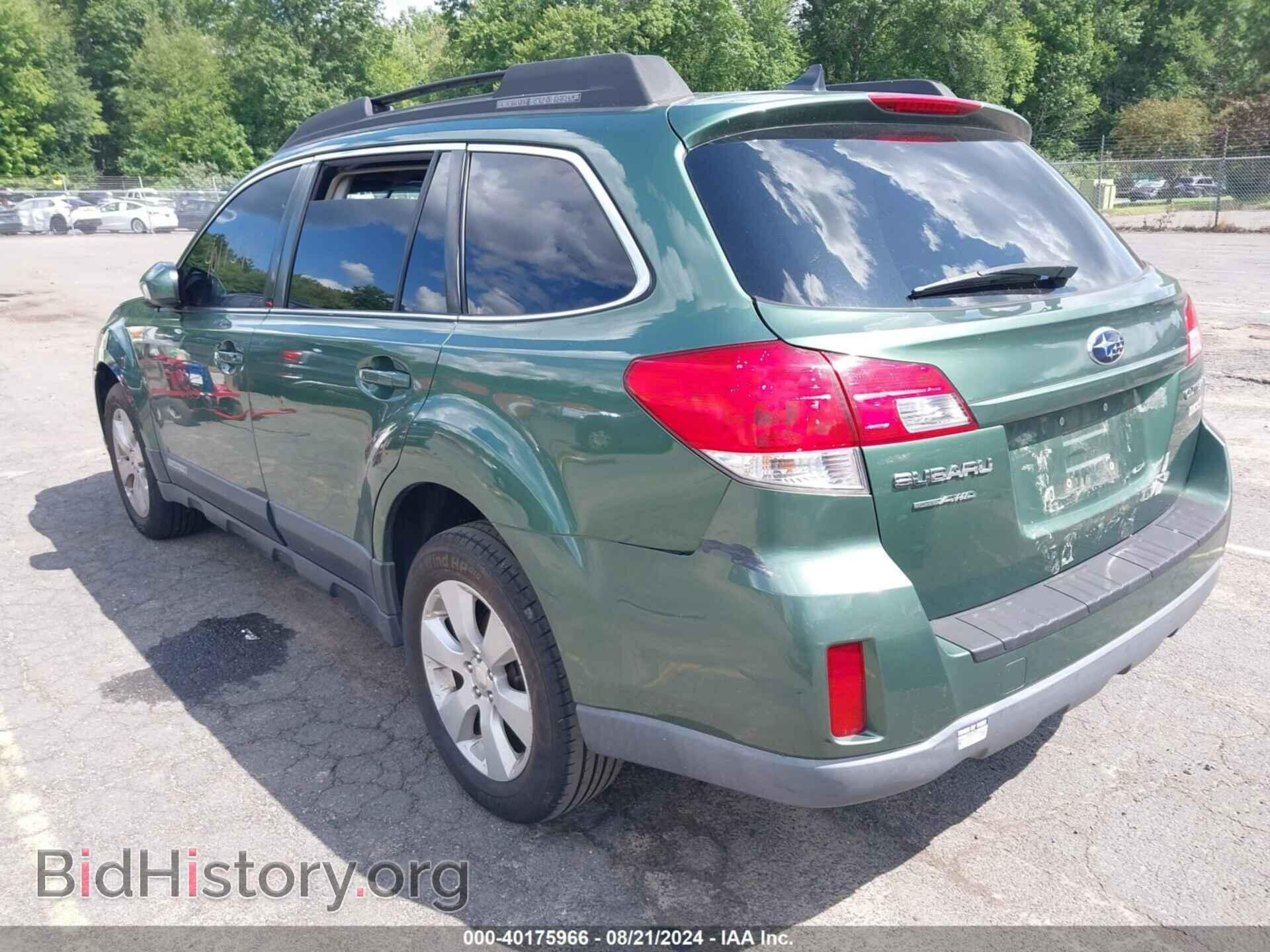 2011 SUBARU OUTBACK - VIN: 4S4BRBJC2B3343375 - Фото 3