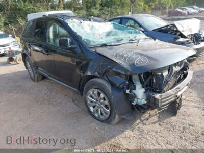 2010 Ford EDGE SEL, black — VIN 2FMDK3JC8ABB40086, IAAI