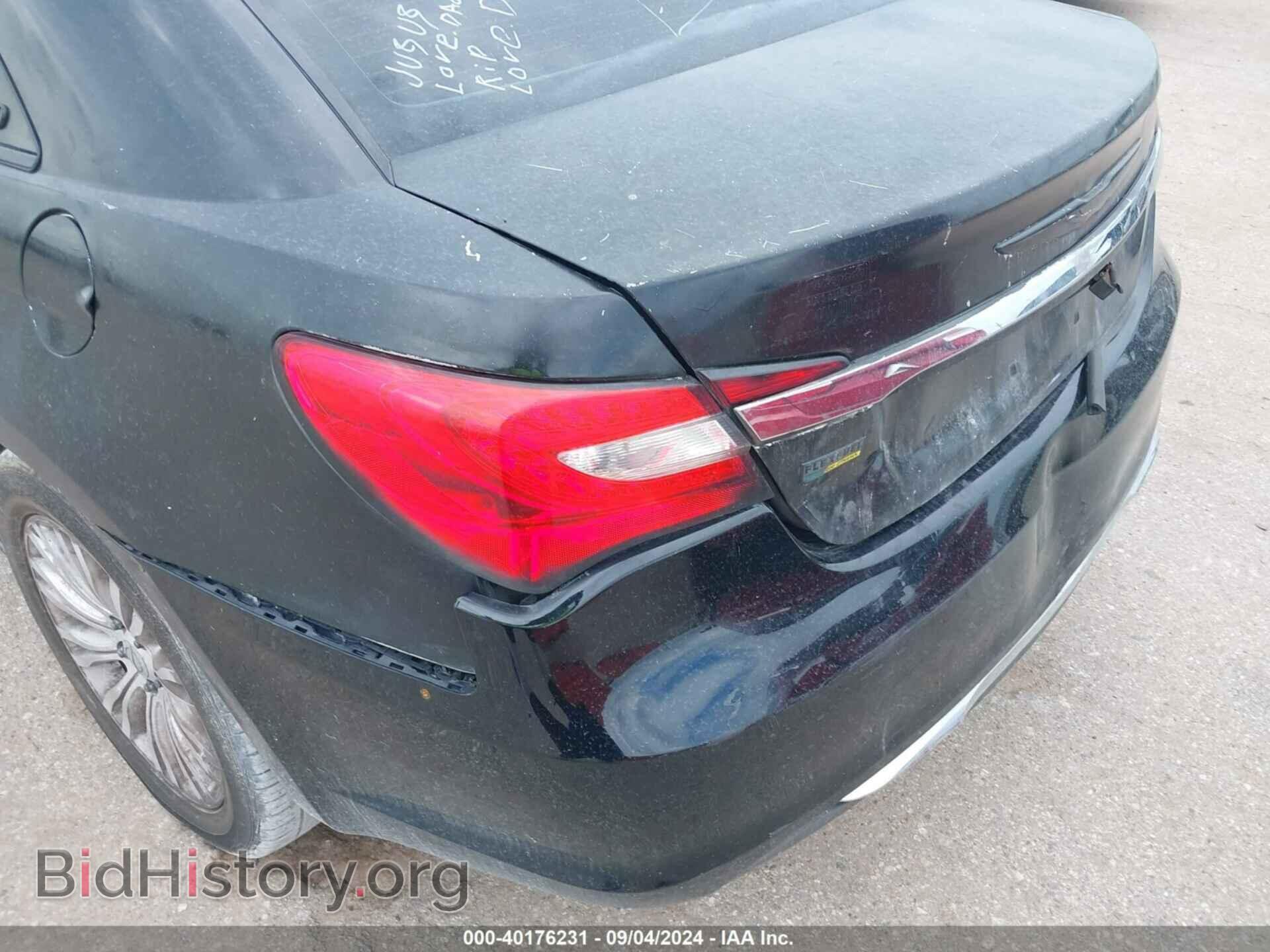 2012 CHRYSLER 200 - VIN: 1C3CCBAG9CN170591 - Фото 6