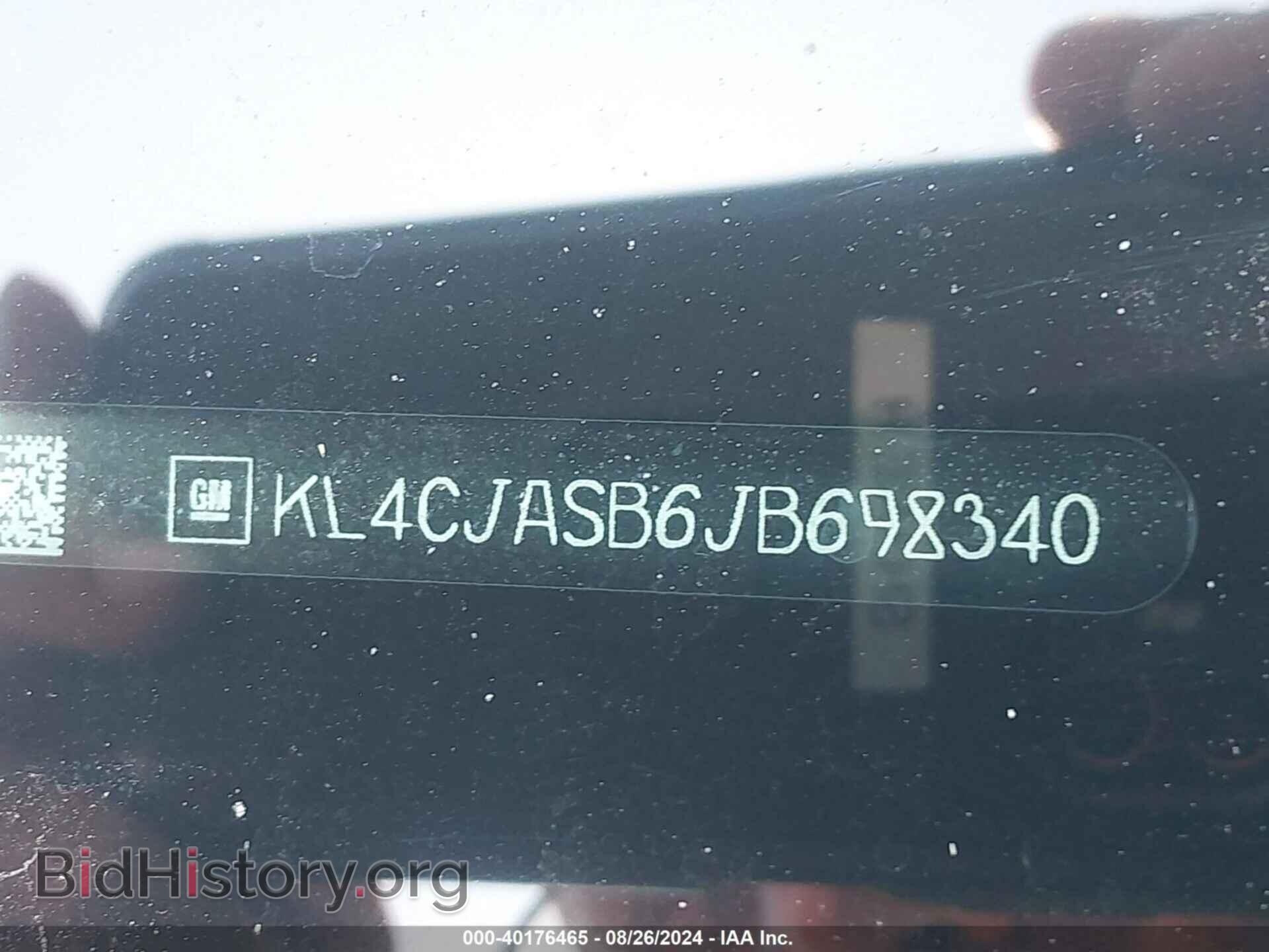 2018 BUICK ENCORE - VIN: KL4CJASB6JB698340 - Photo 9