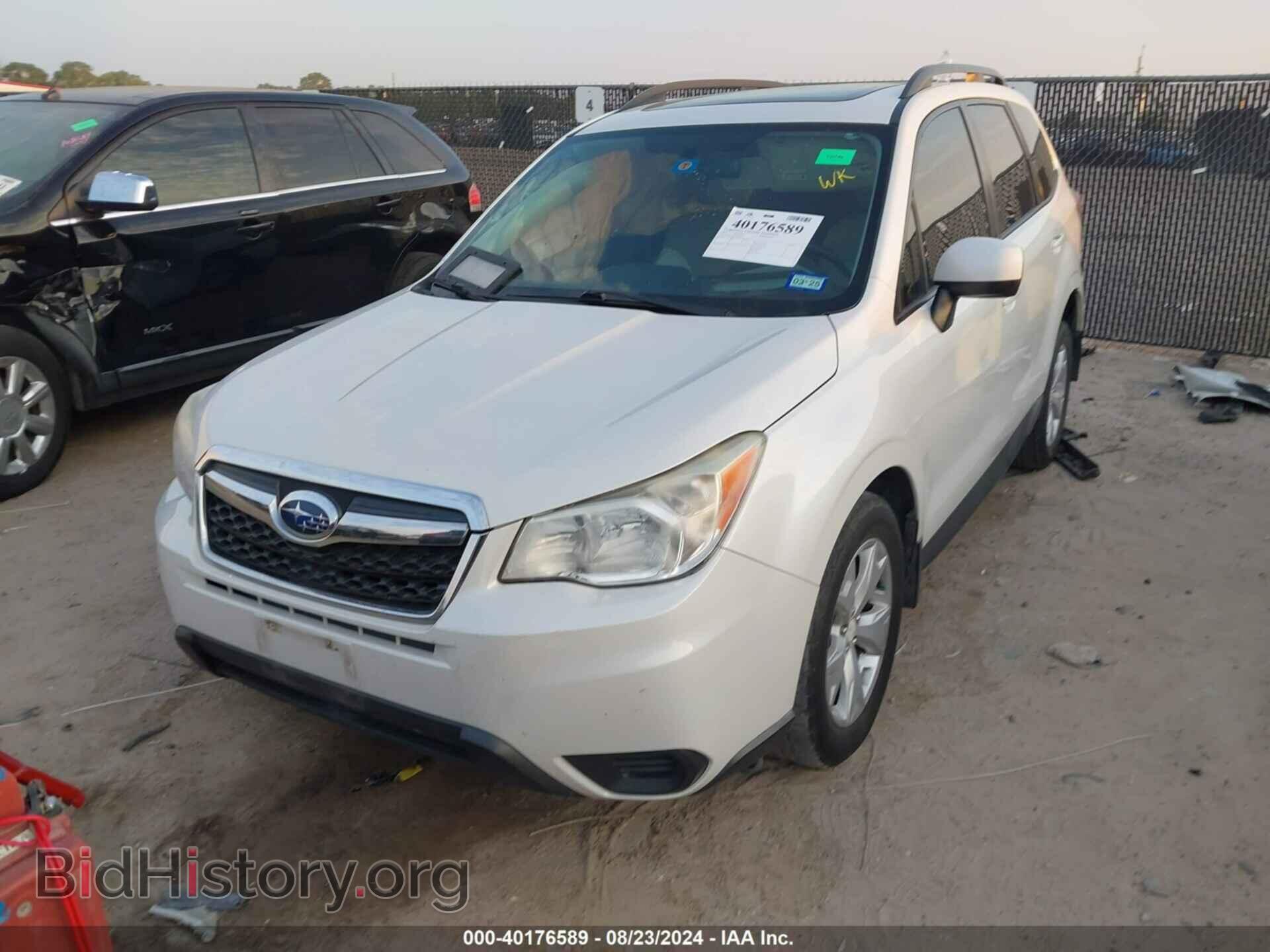 2014 SUBARU FORESTER - VIN: JF2SJAEC9EH555814 - Фото 2