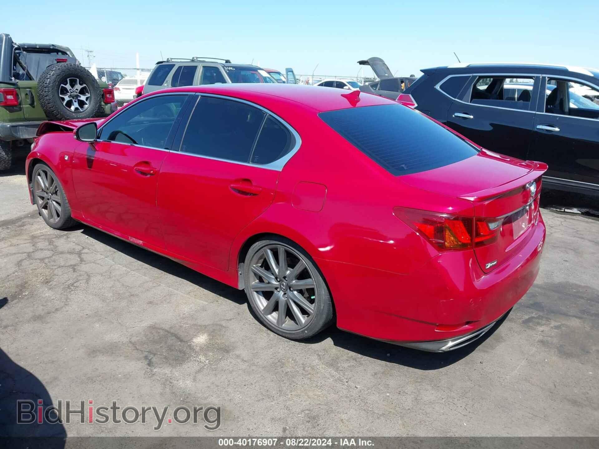 2013 LEXUS GS 350 - VIN: JTHBE1BL5D5021960 - Photo 3