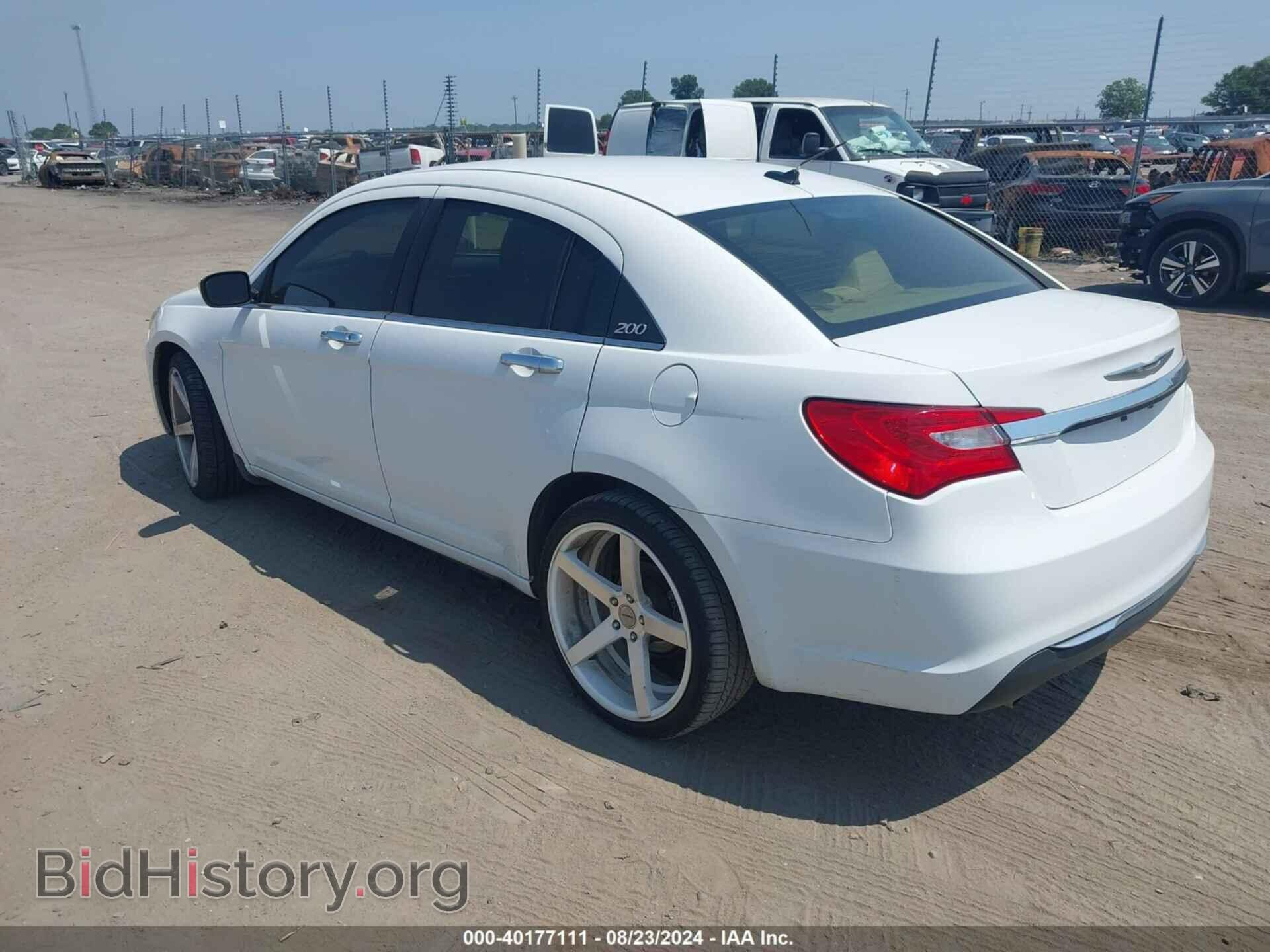 2013 CHRYSLER 200 - VIN: 1C3CCBCG1DN712099 - Фото 3
