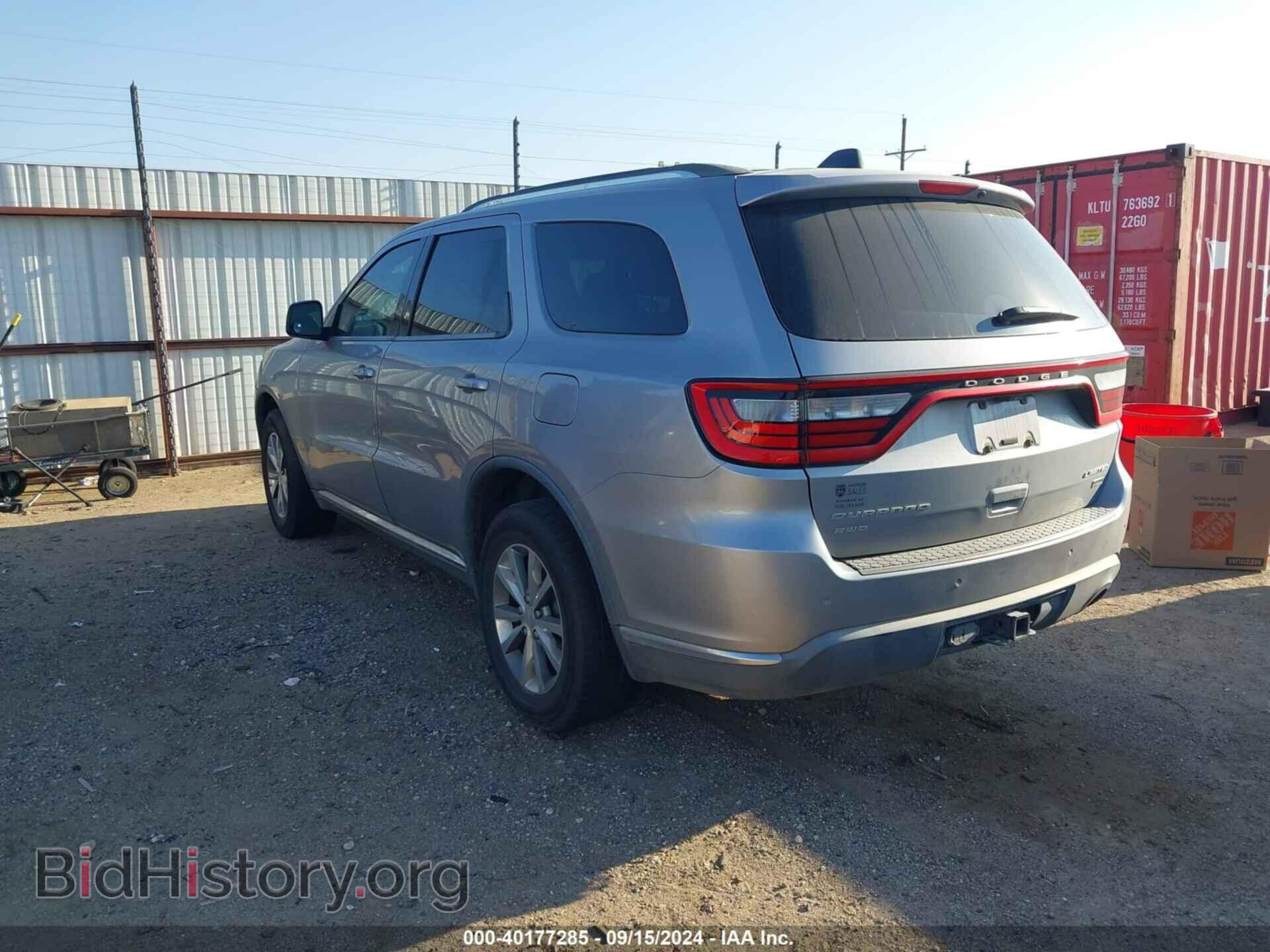 2015 DODGE DURANGO - VIN: 1C4RDJDG4FC244735 - Фото 3