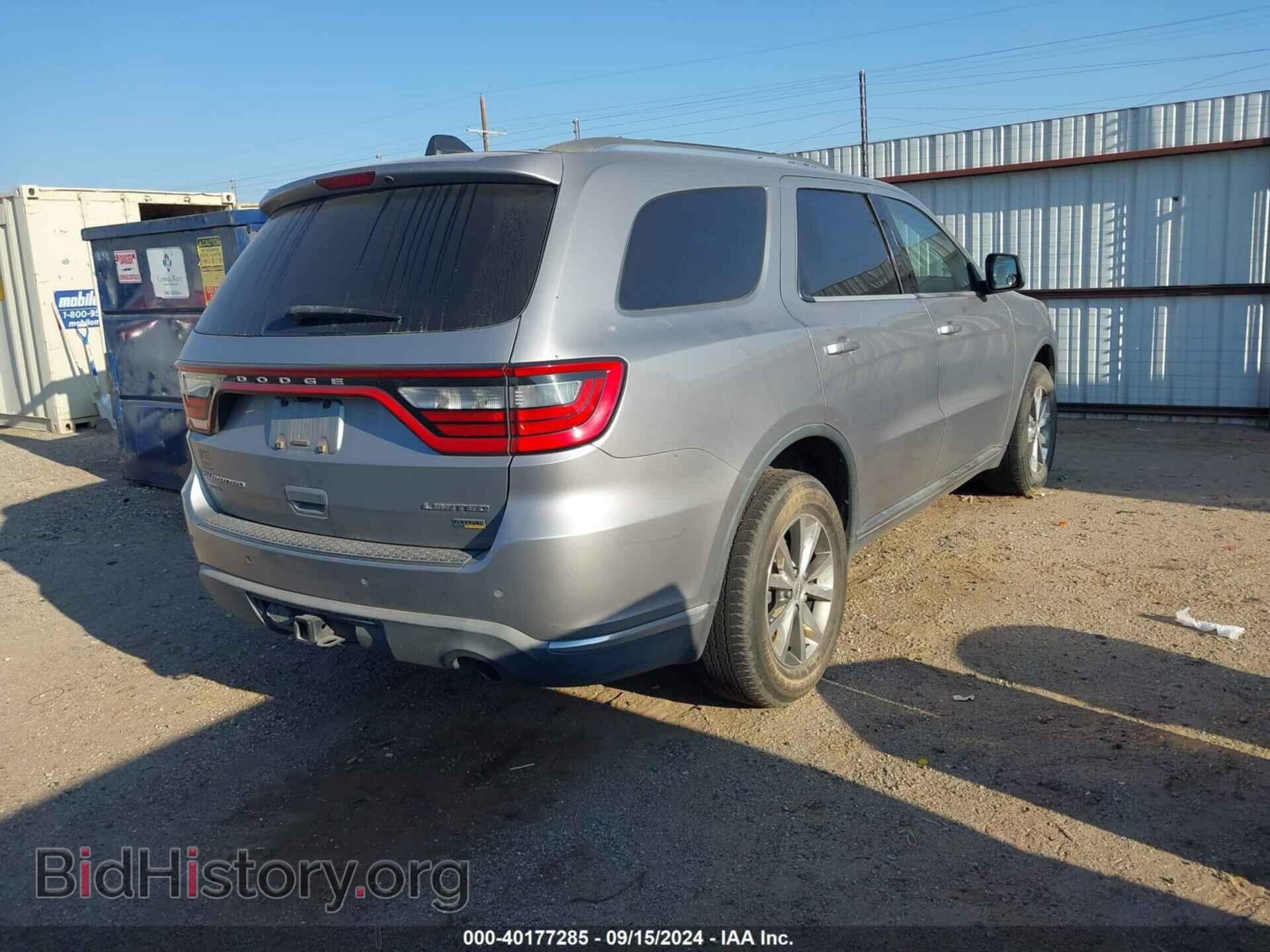 2015 DODGE DURANGO - VIN: 1C4RDJDG4FC244735 - Фото 4
