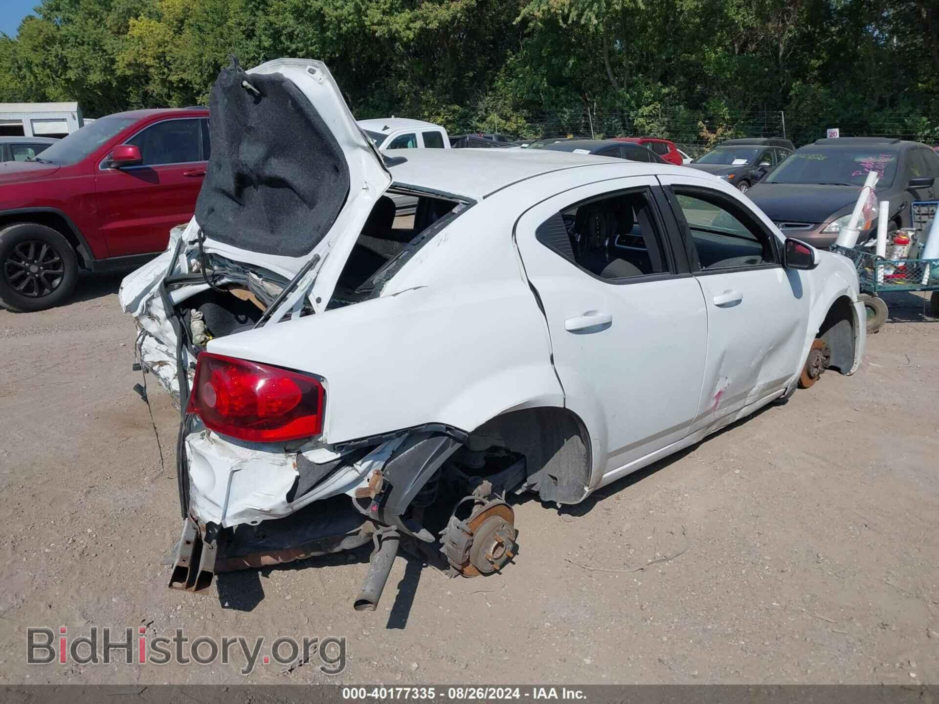 2011 DODGE AVENGER - VIN: 1B3BD1FB1BN562010 - Фото 4